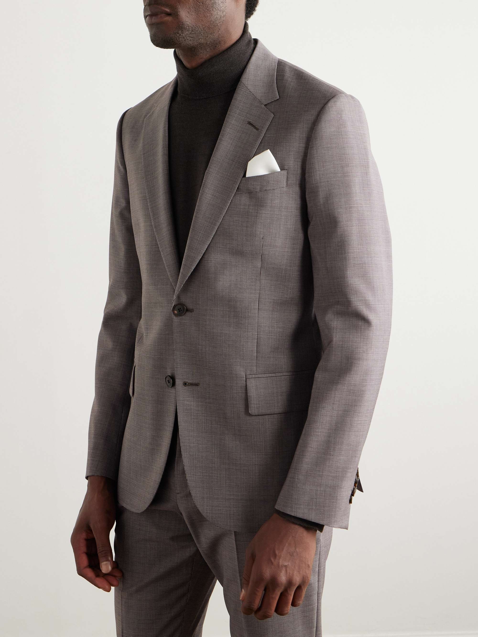 Houndstooth Wool Blazer view