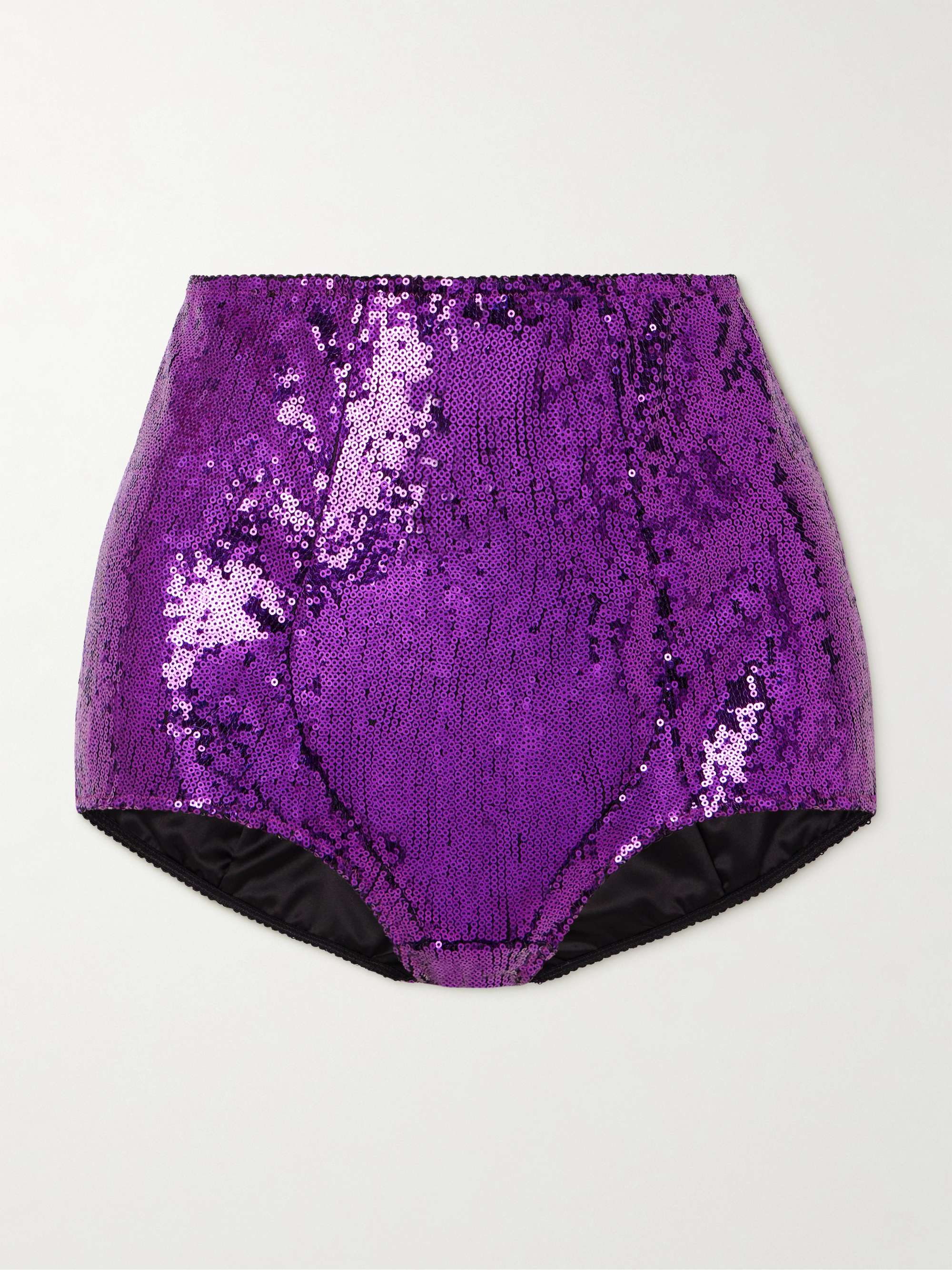 Sequined tulle briefs hero visual
