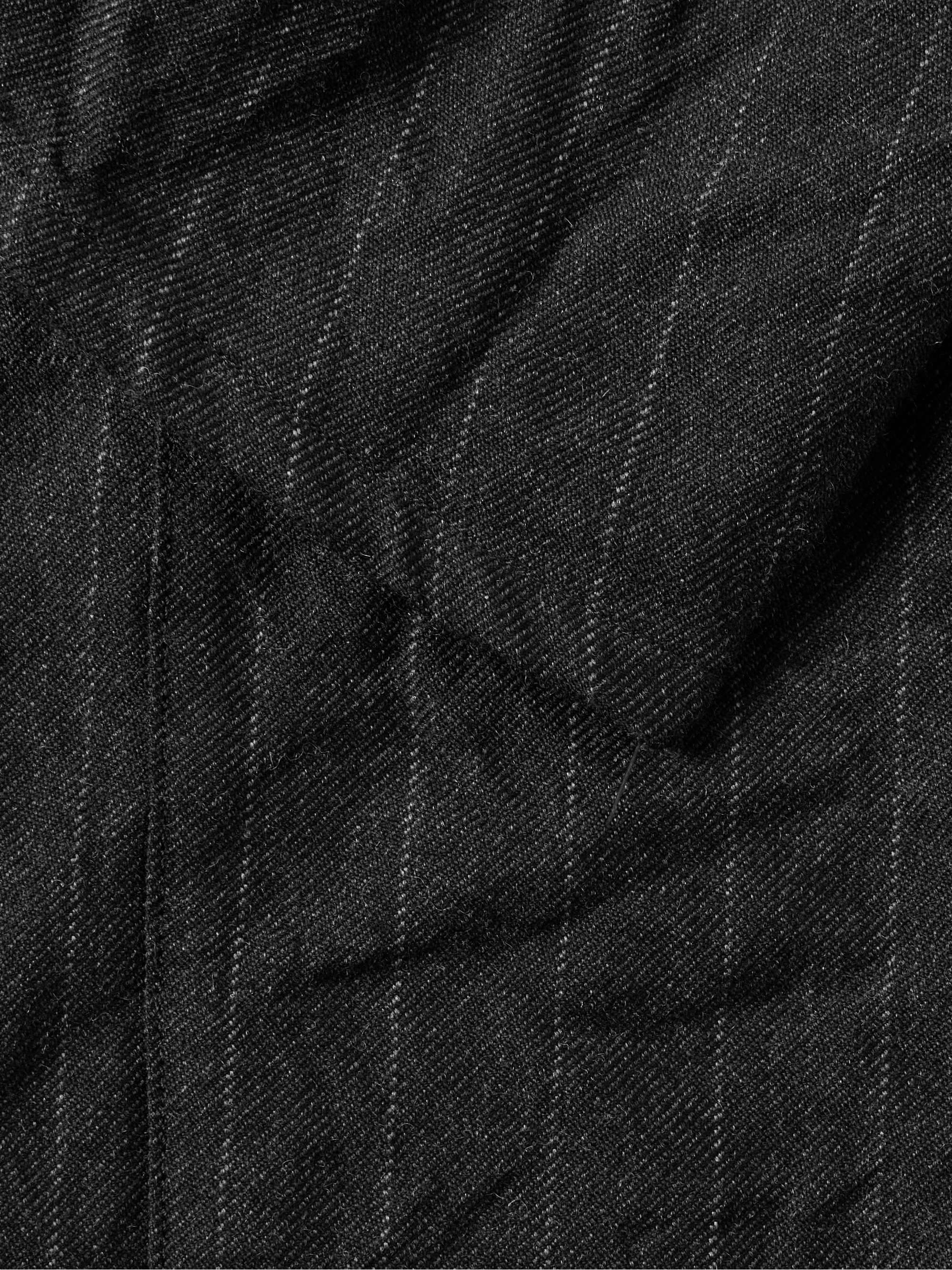 Take Easy Pinstriped Wool-Twill Suit Jacket view