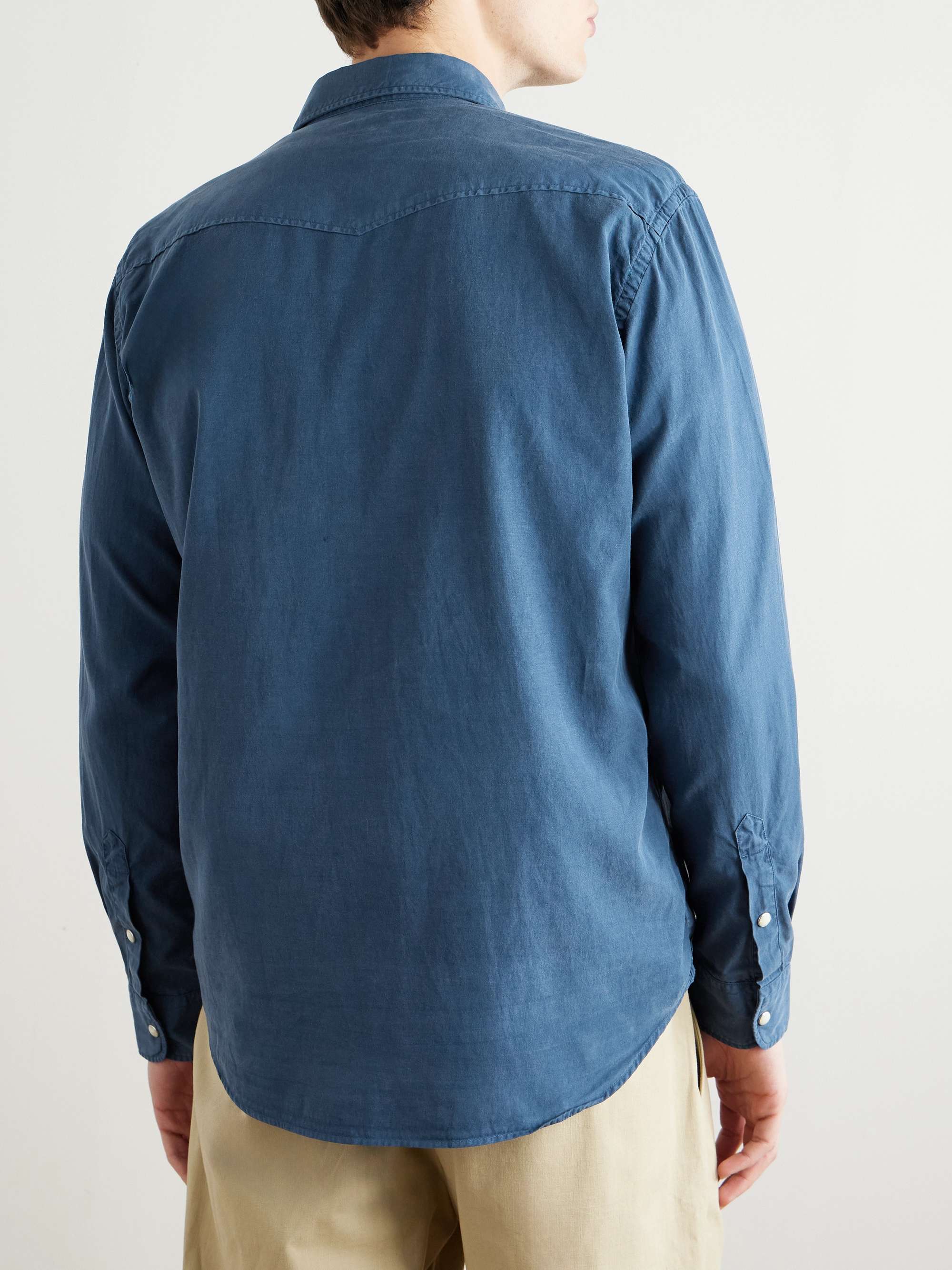 Phoenix TENCEL™ Lyocell, Cotton and Linen-Blend Shirt view