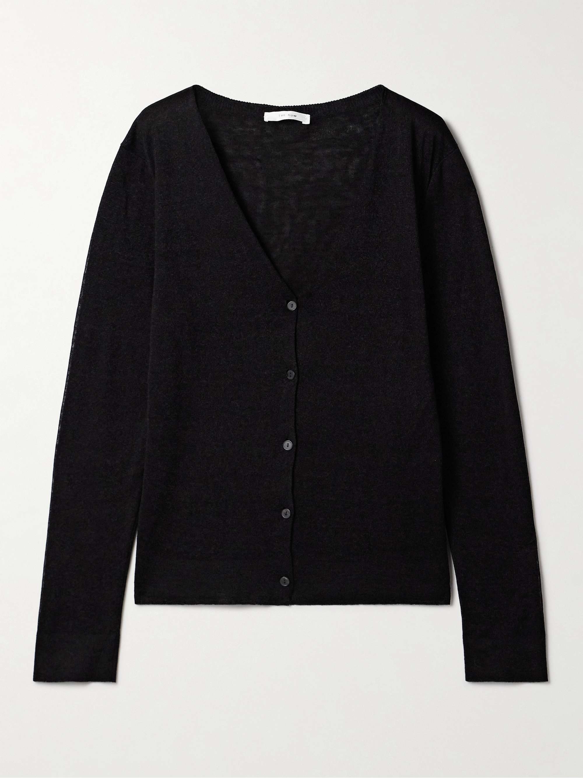 Jheel linen-blend cardigan hero visual
