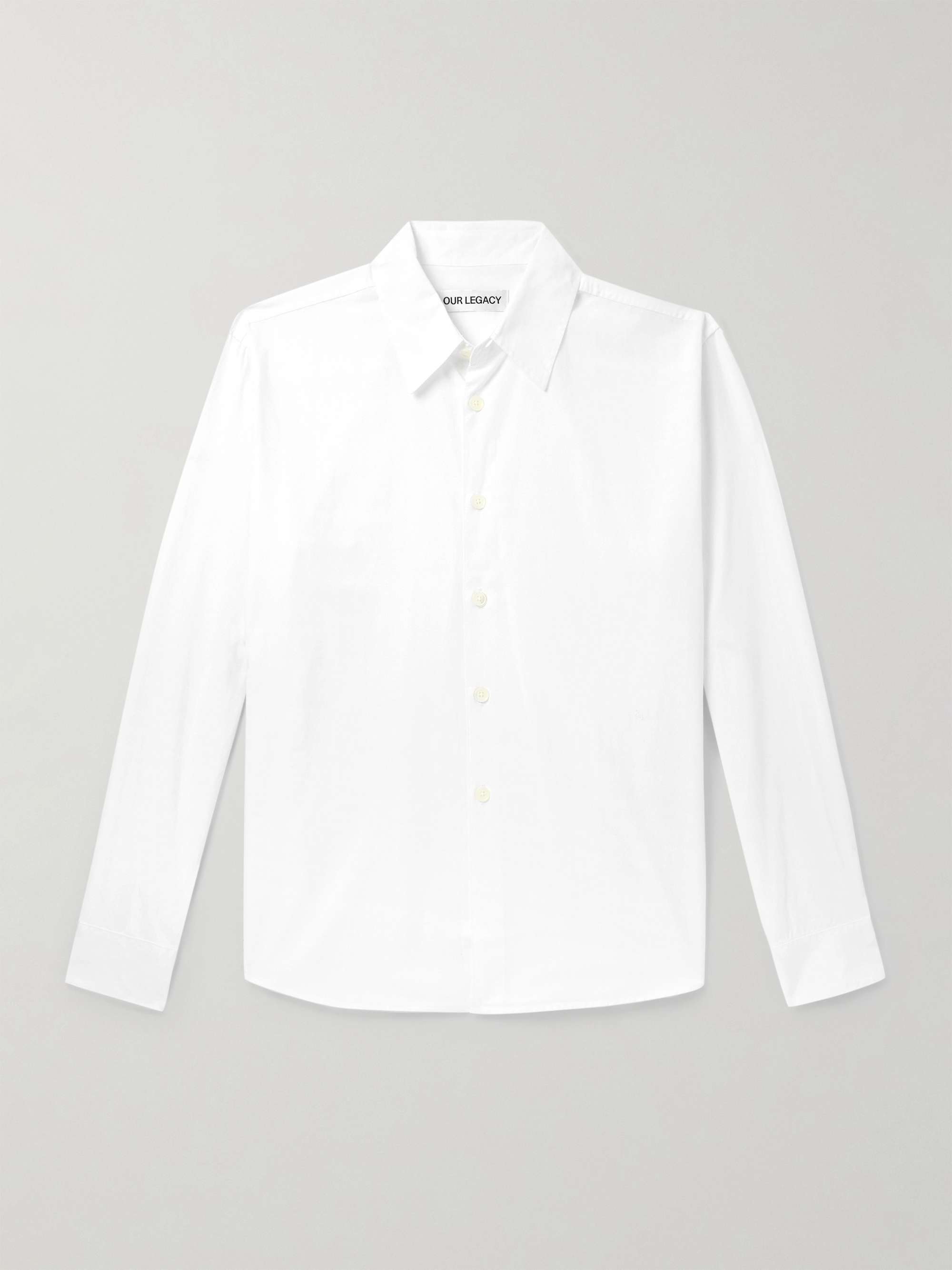 Beyond Logo-Embroidered TENCEL™ Lyocell and Cotton-Blend Poplin Shirt hero visual