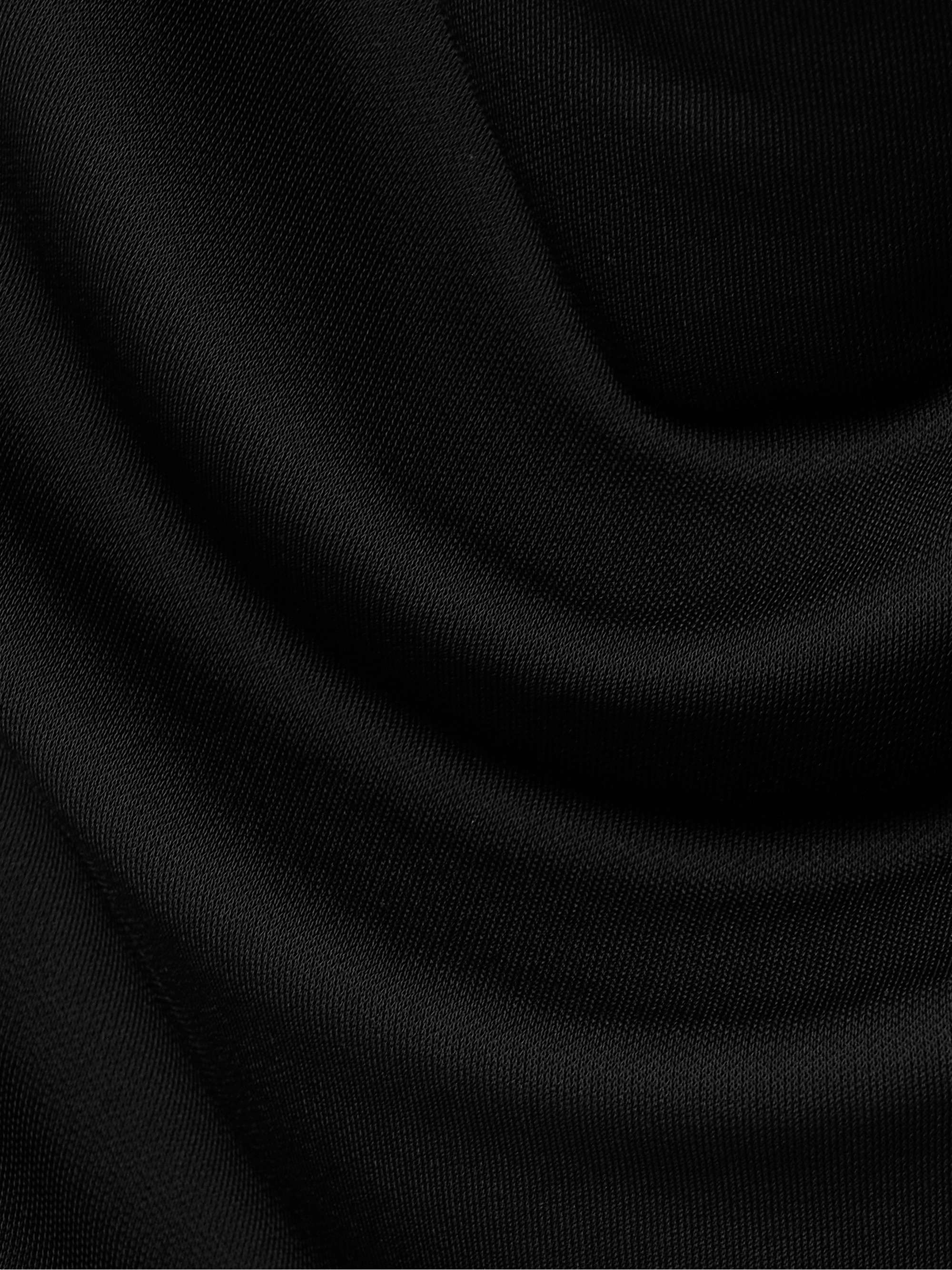 Odessa draped stretch-jersey midi dress view