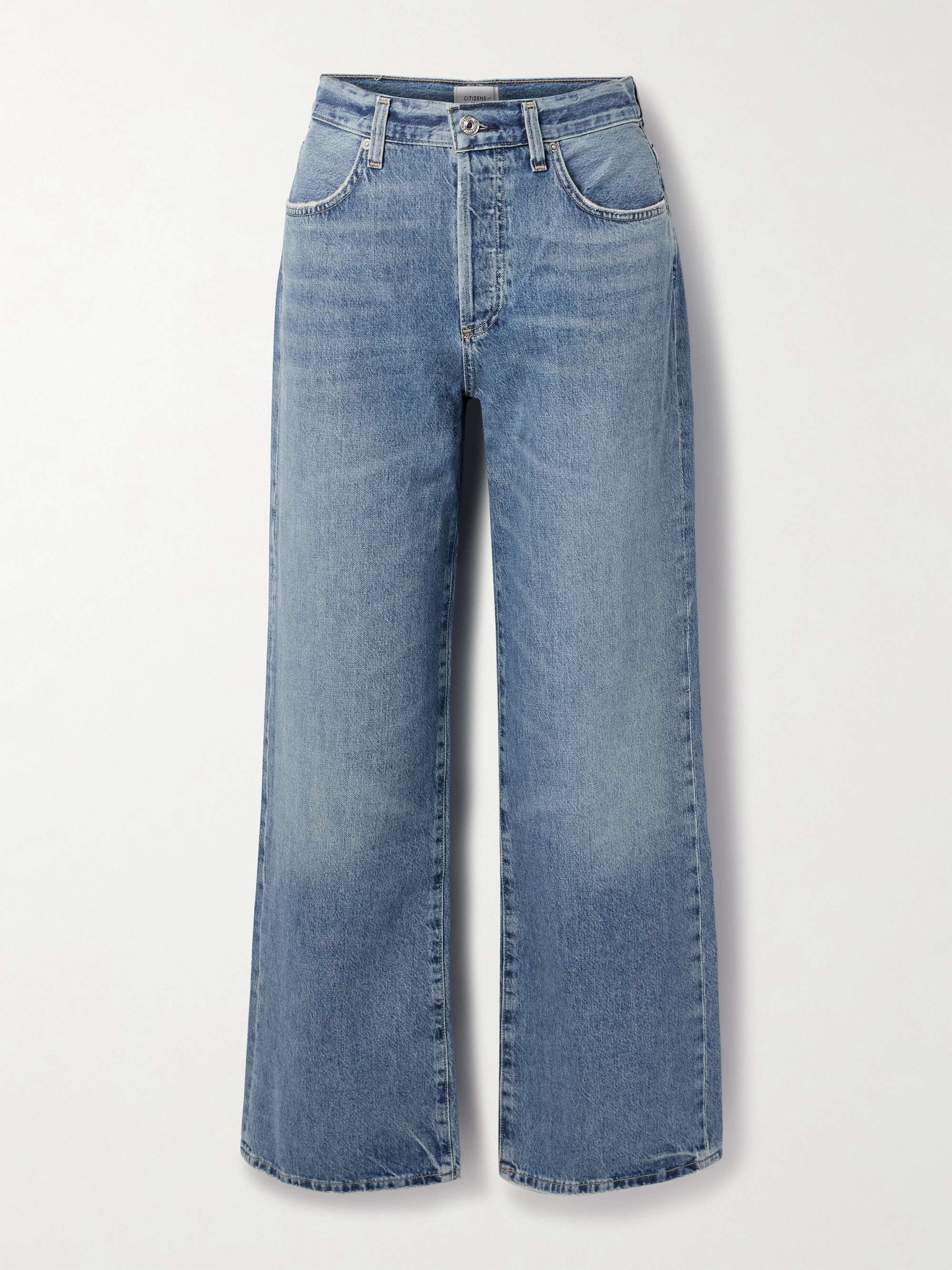 Annina high-rise wide-leg jeans hero visual