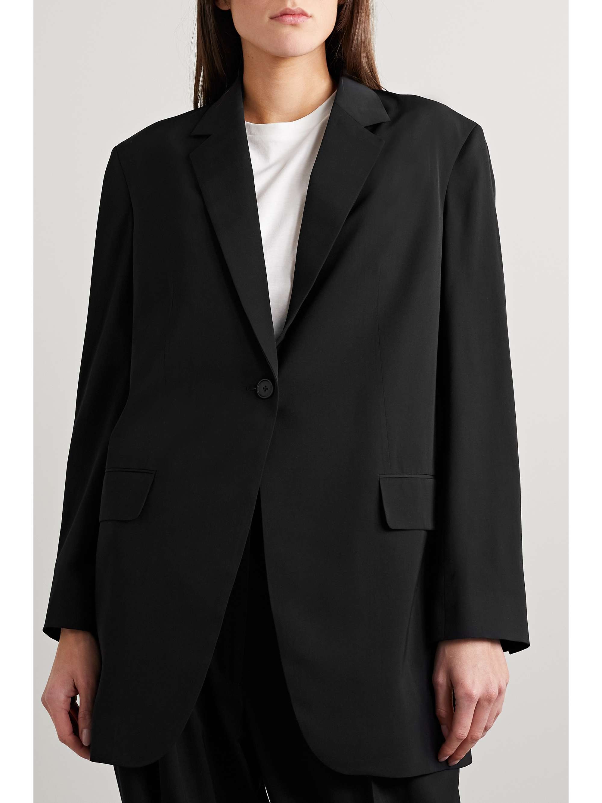 Obine crepe blazer view