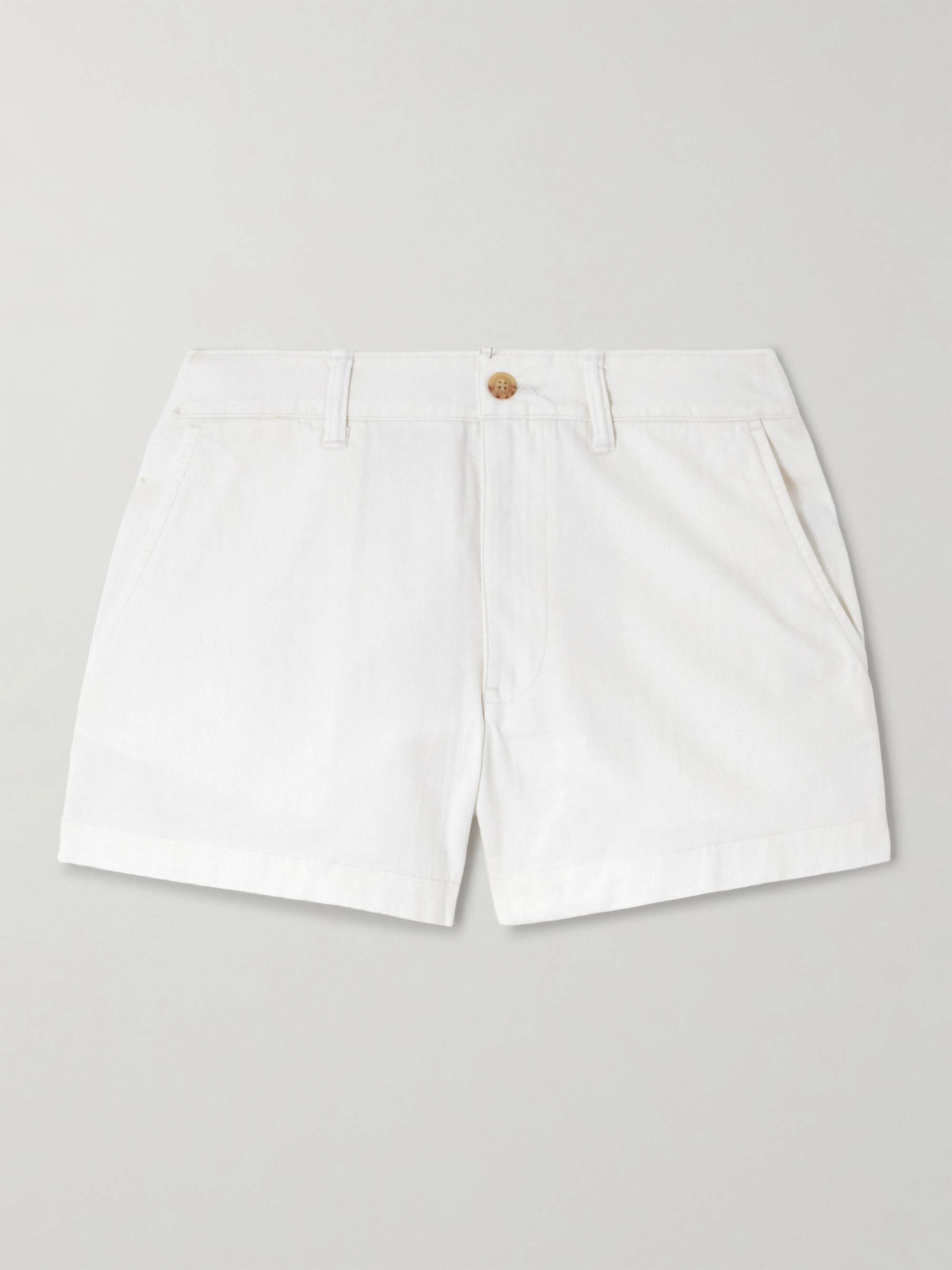 Cotton-twill shorts hero visual