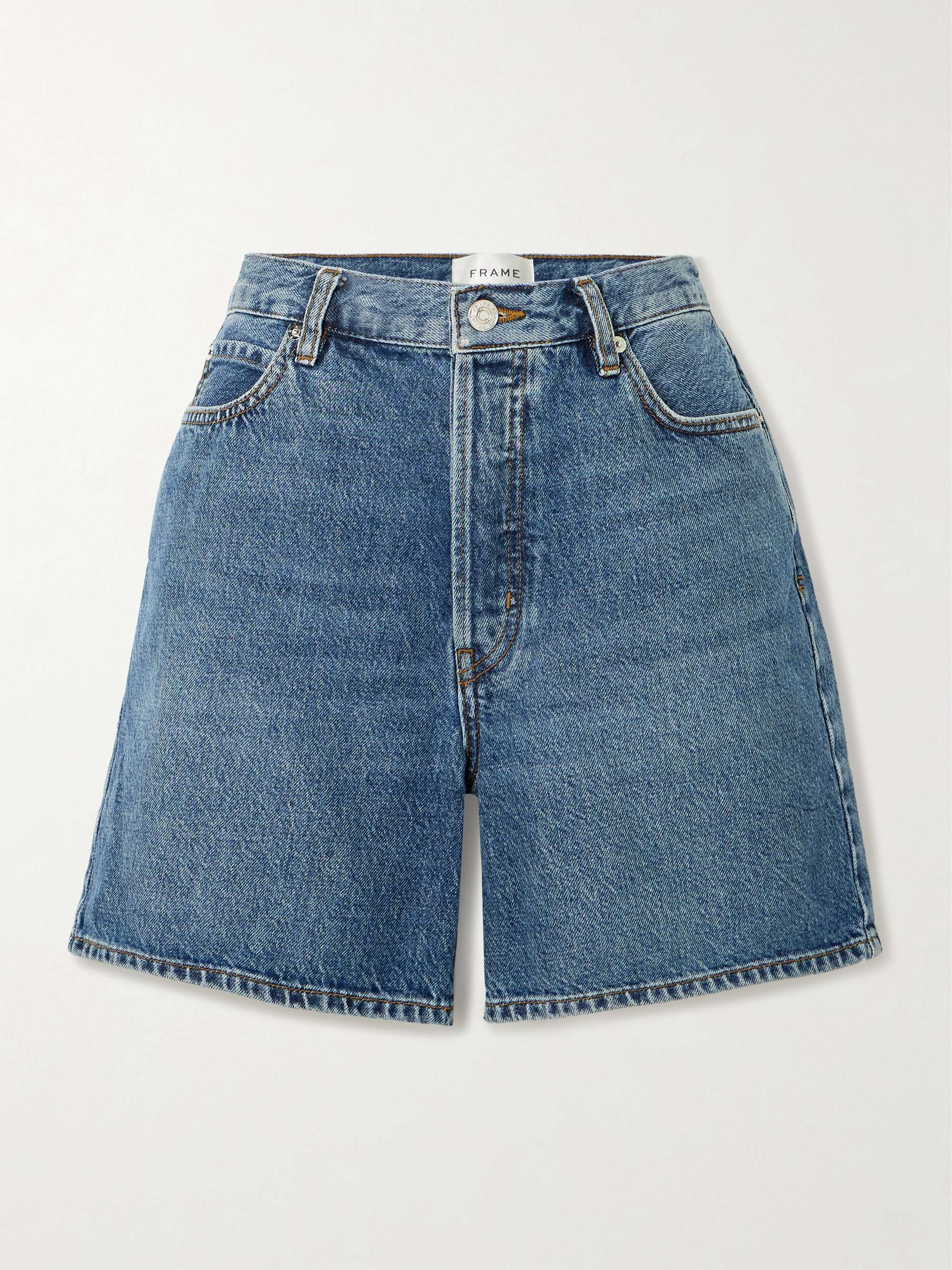 The Timeless denim shorts hero visual