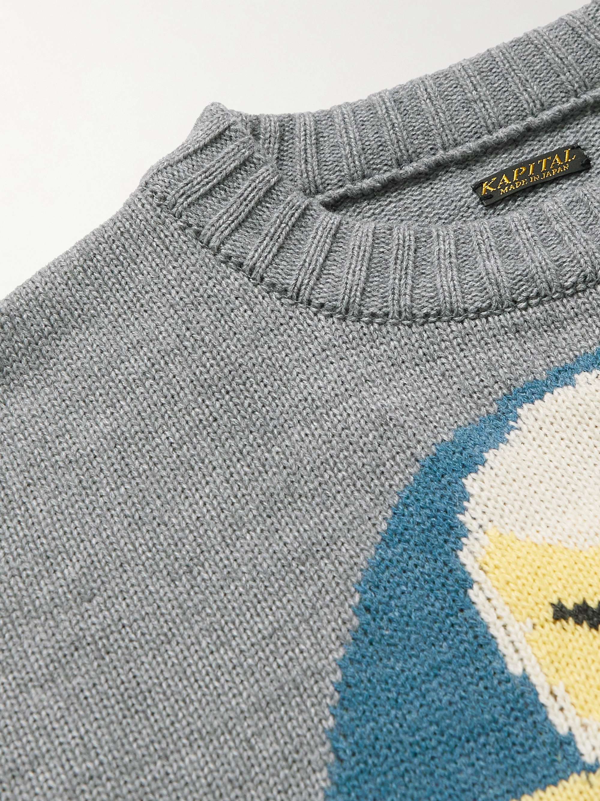 Fat Cat Intarsia Sweater view
