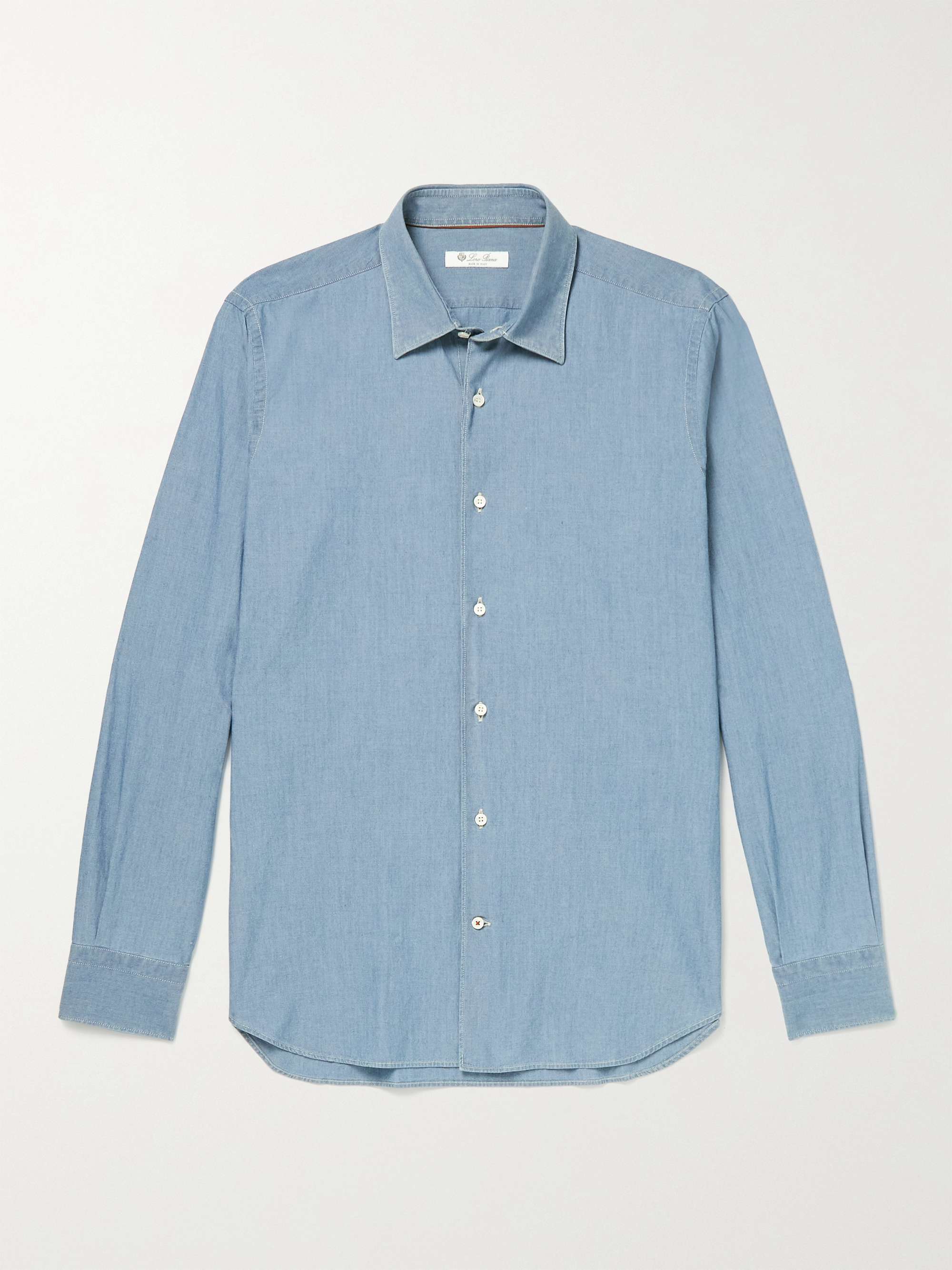 Arthur Preston Cotton-Chambray Shirt hero visual