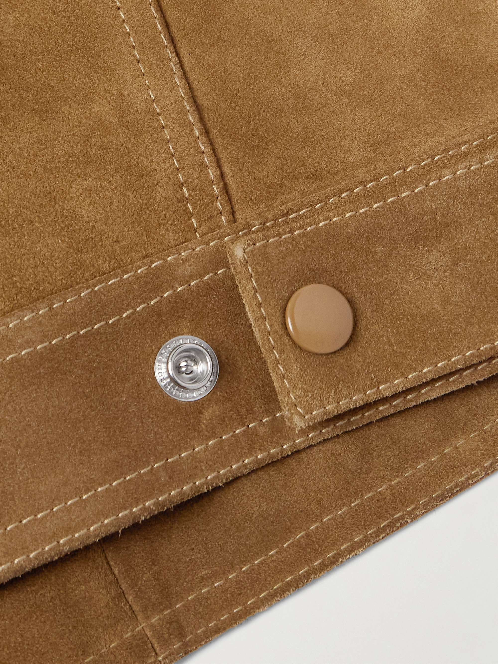 Suede Trucker Jacker view
