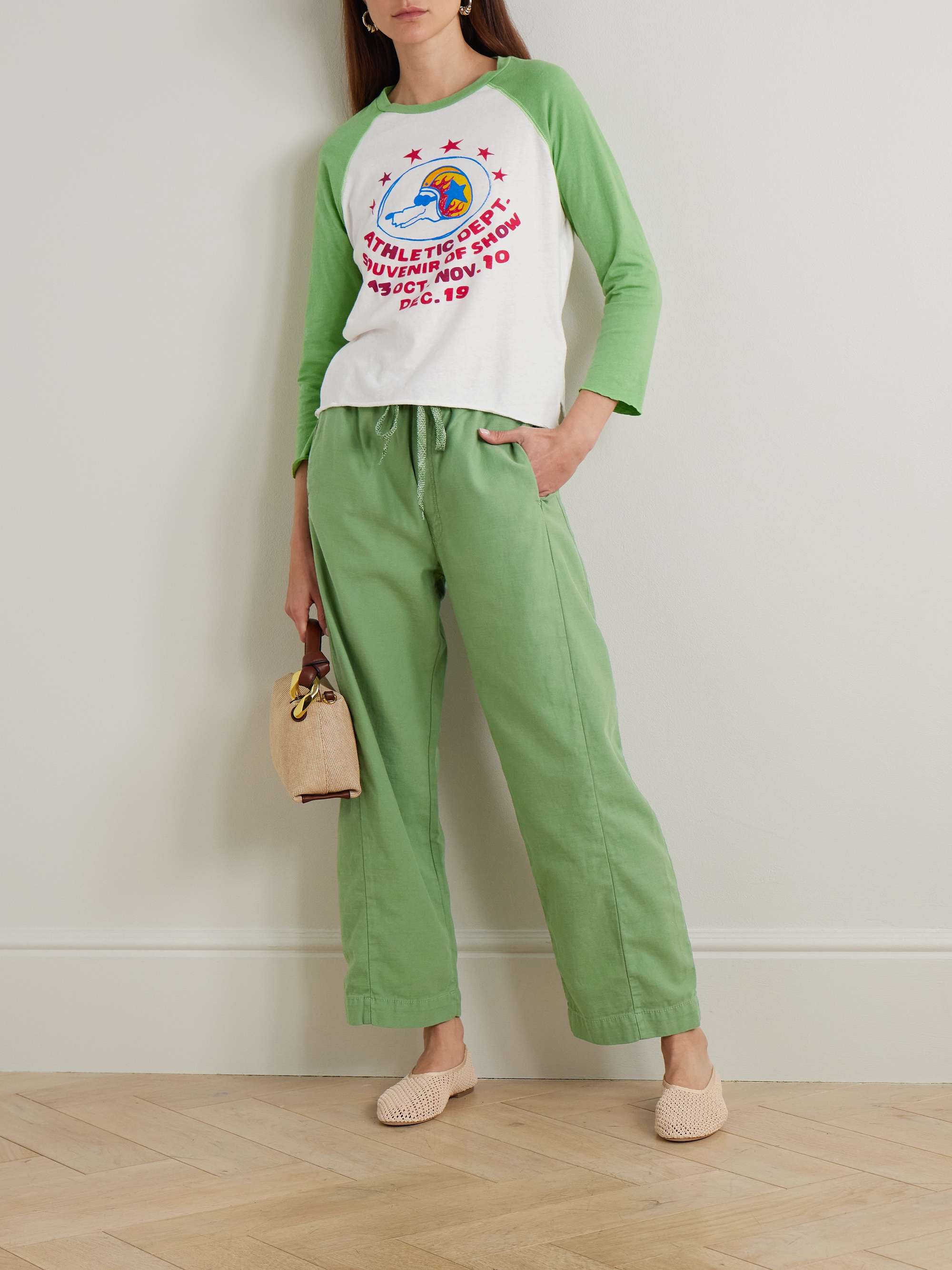 The Sporty Concert printed cotton-jersey T-shirt view