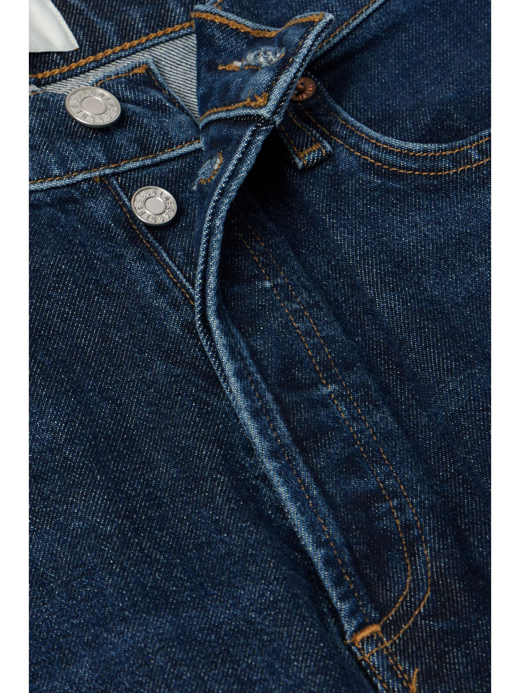 Freya high-rise slim-leg organic jeans view