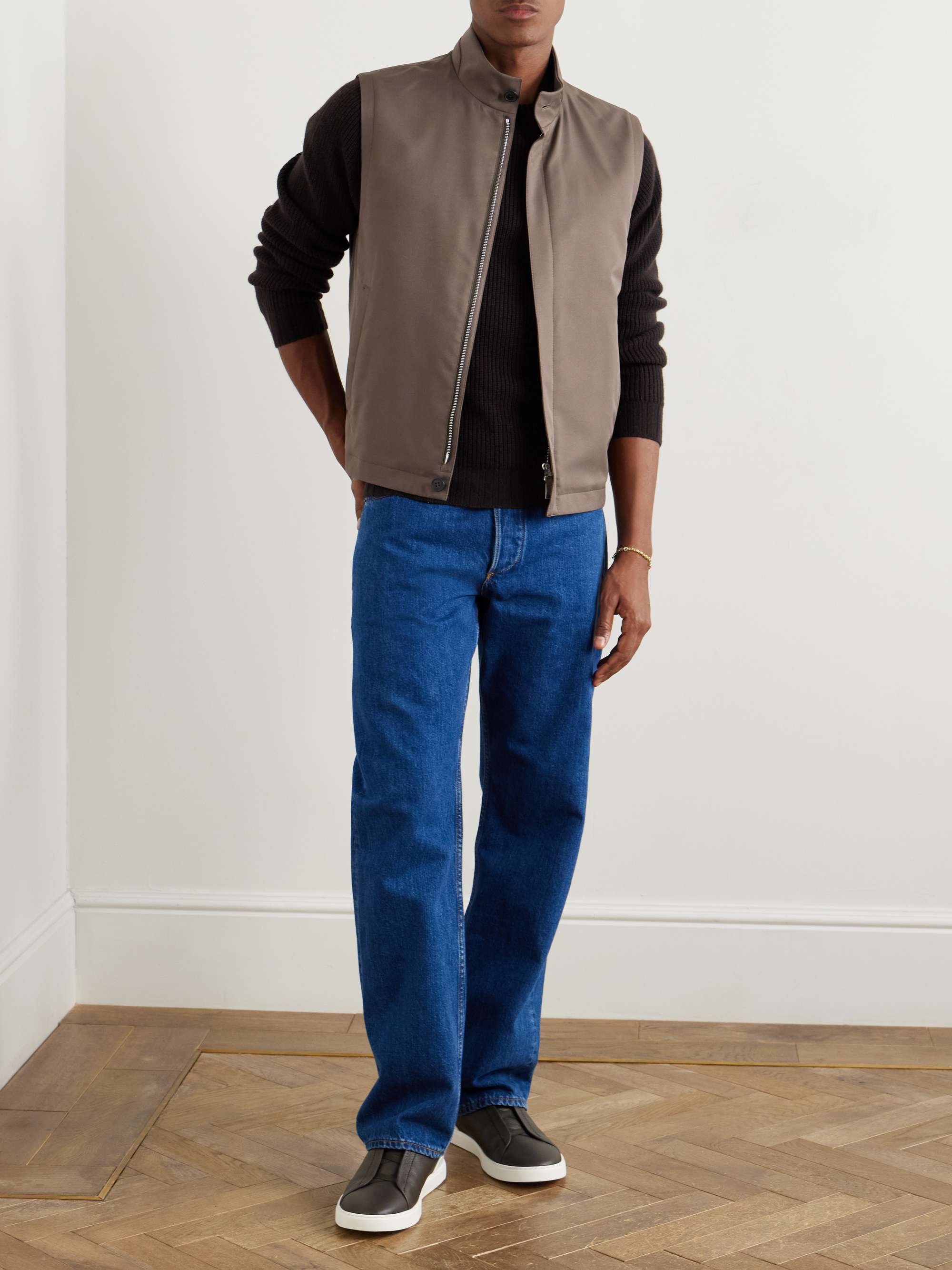 Slim-Fit Shell Gilet view
