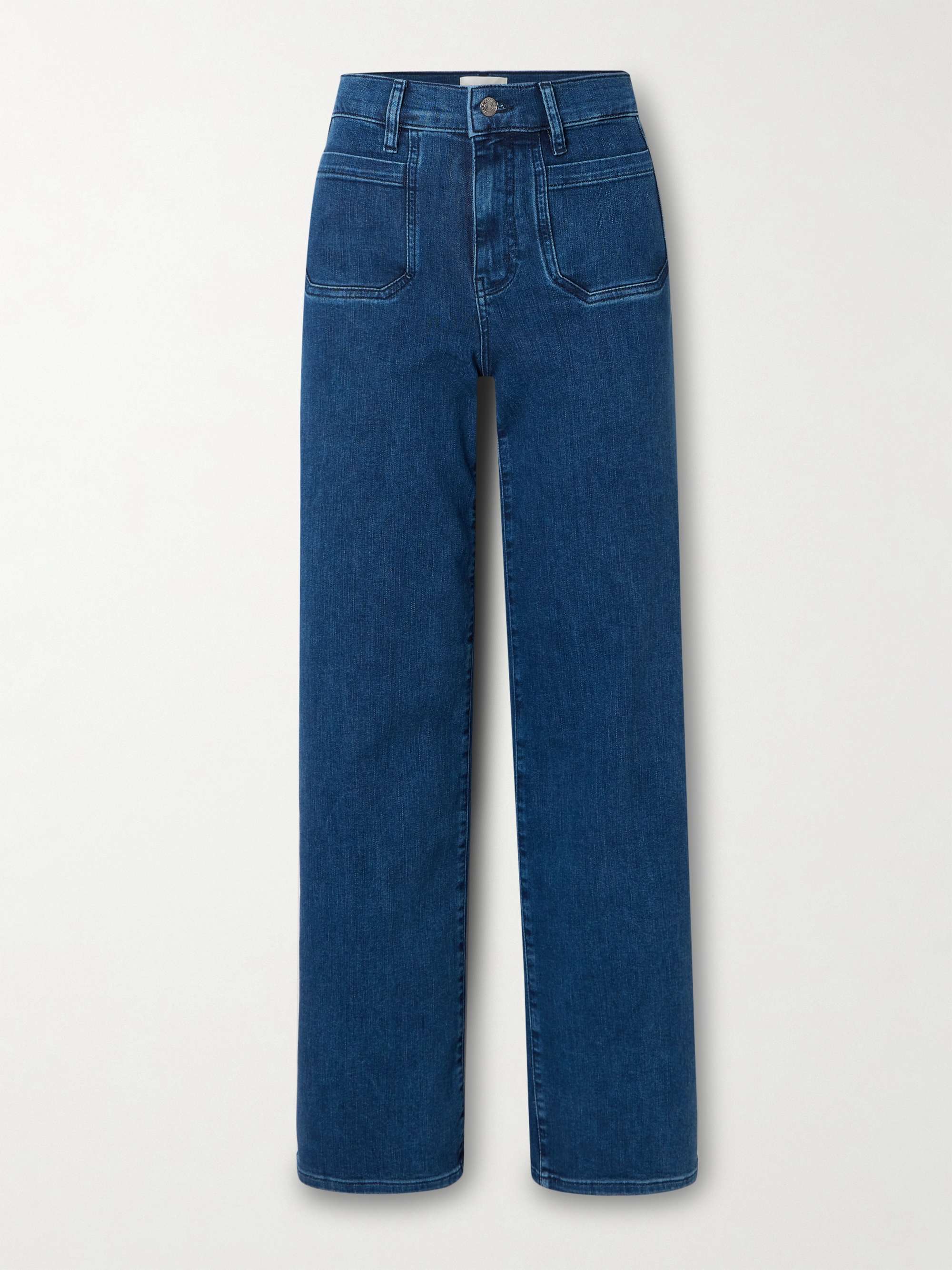 Le Slim Palazzo Modernist Pocket high-rise wide-leg jeans hero visual