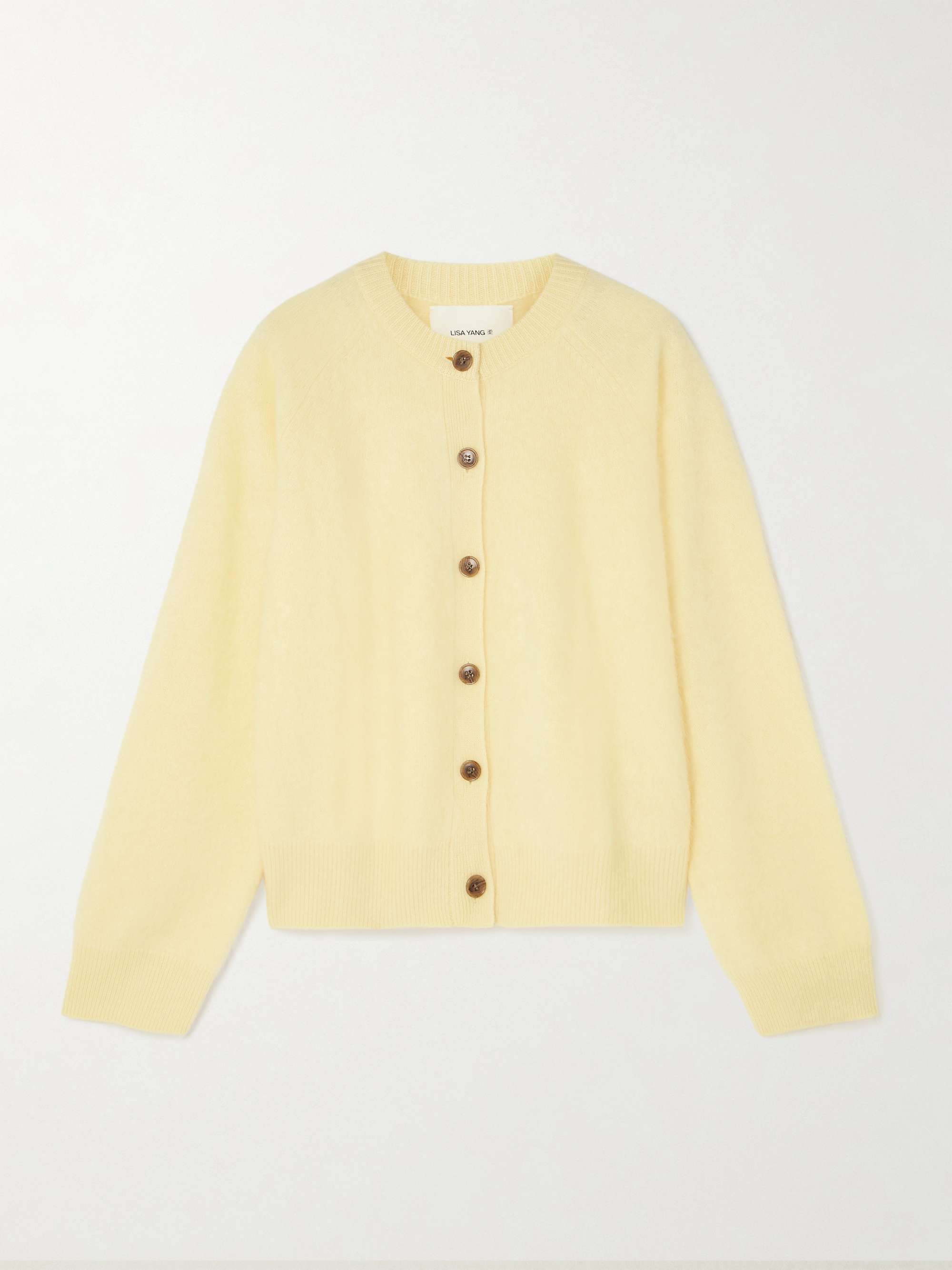 Melba brushed-cashmere cardigan hero visual