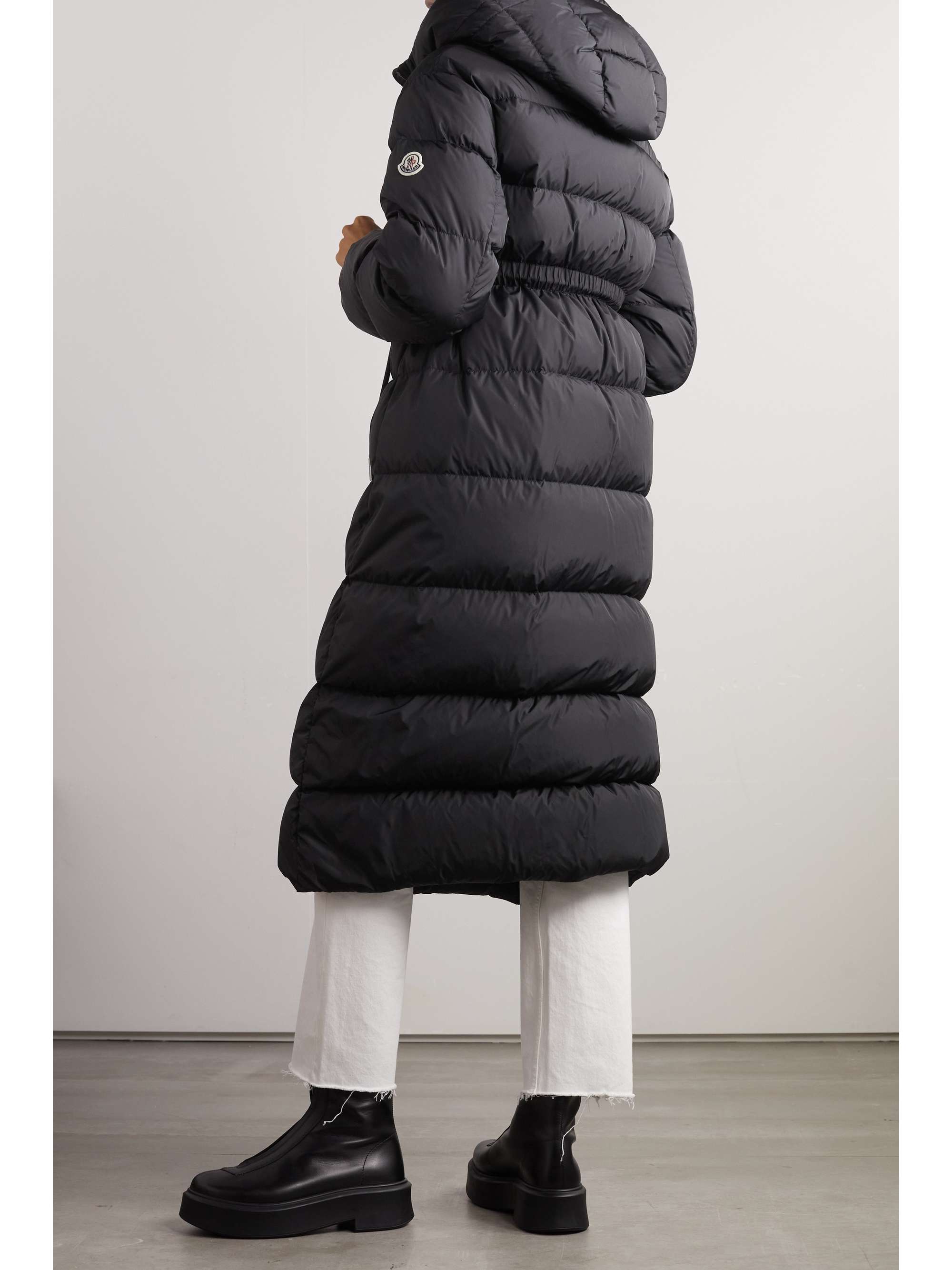 Bondree quilted shell down hooded coat view