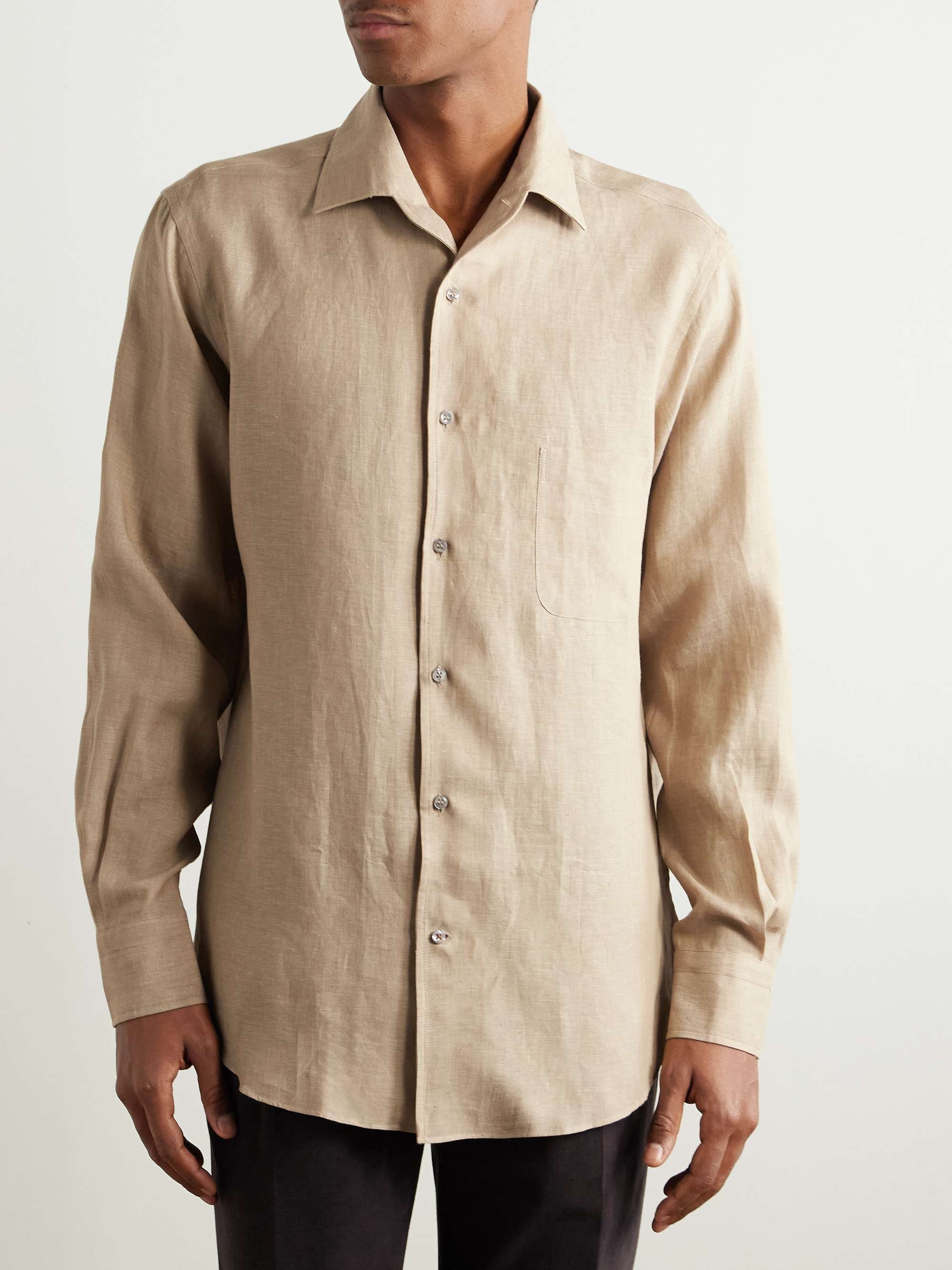 André Linen Shirt view