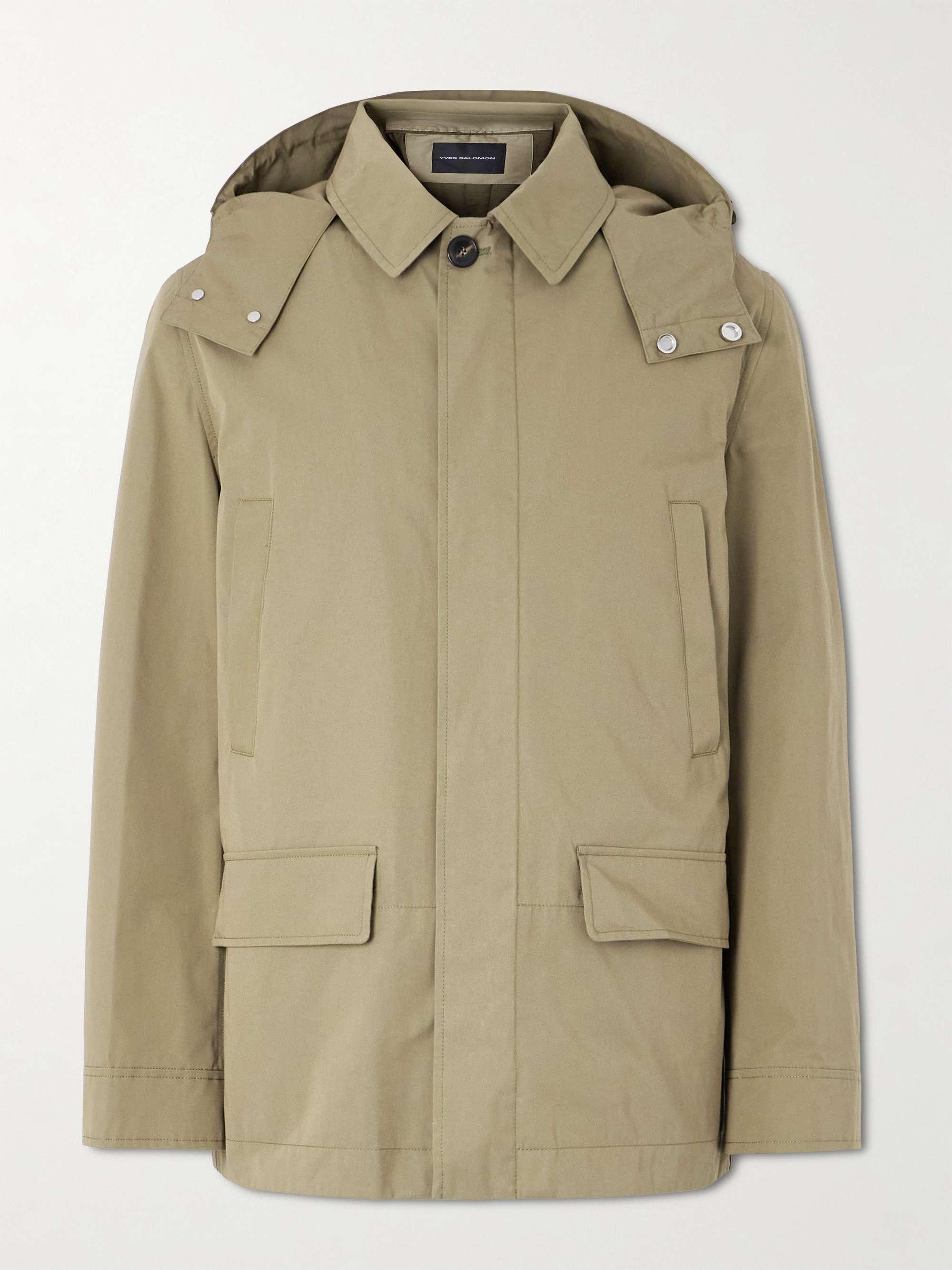 Cotton-Blend Twill Parka hero visual