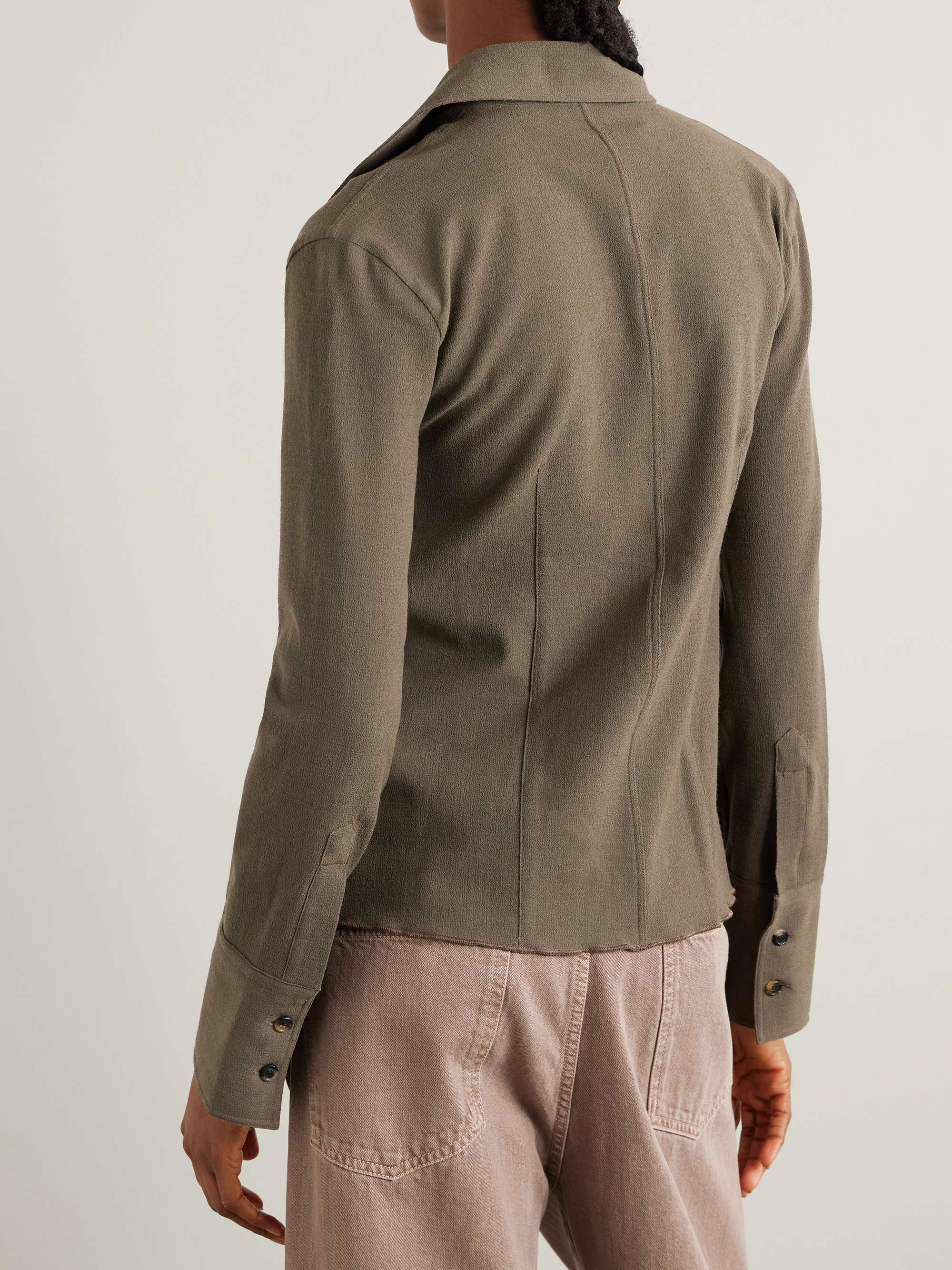 Hook and Bar wool-blend shirt view