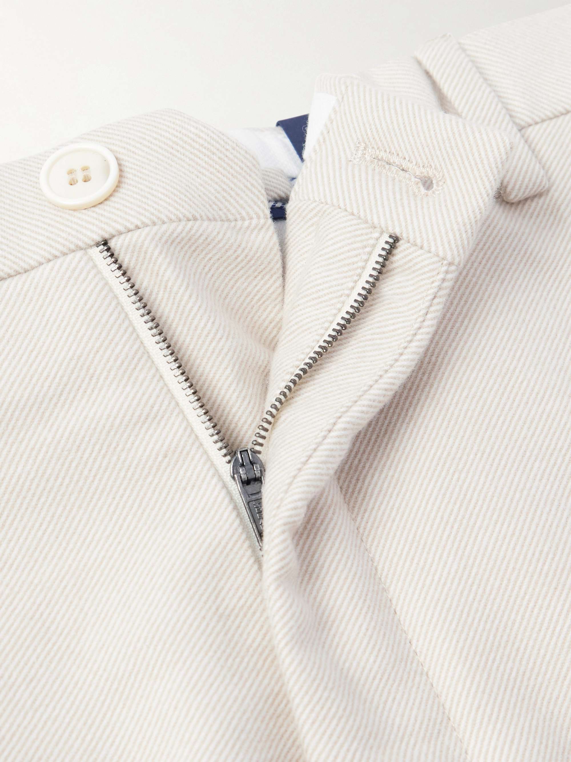 Venezia 1951 Straight-Leg Cotton-Twill Trousers view