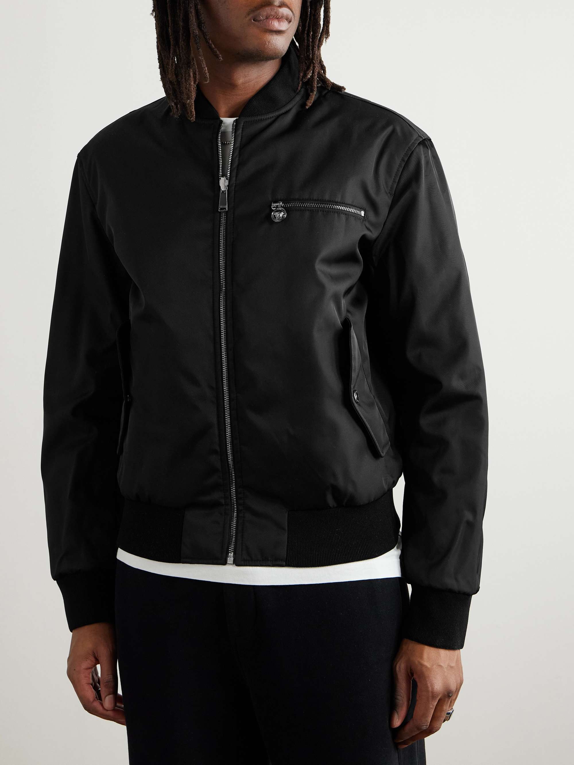 Reversible Padded Printed Shell Bomber Jacket view