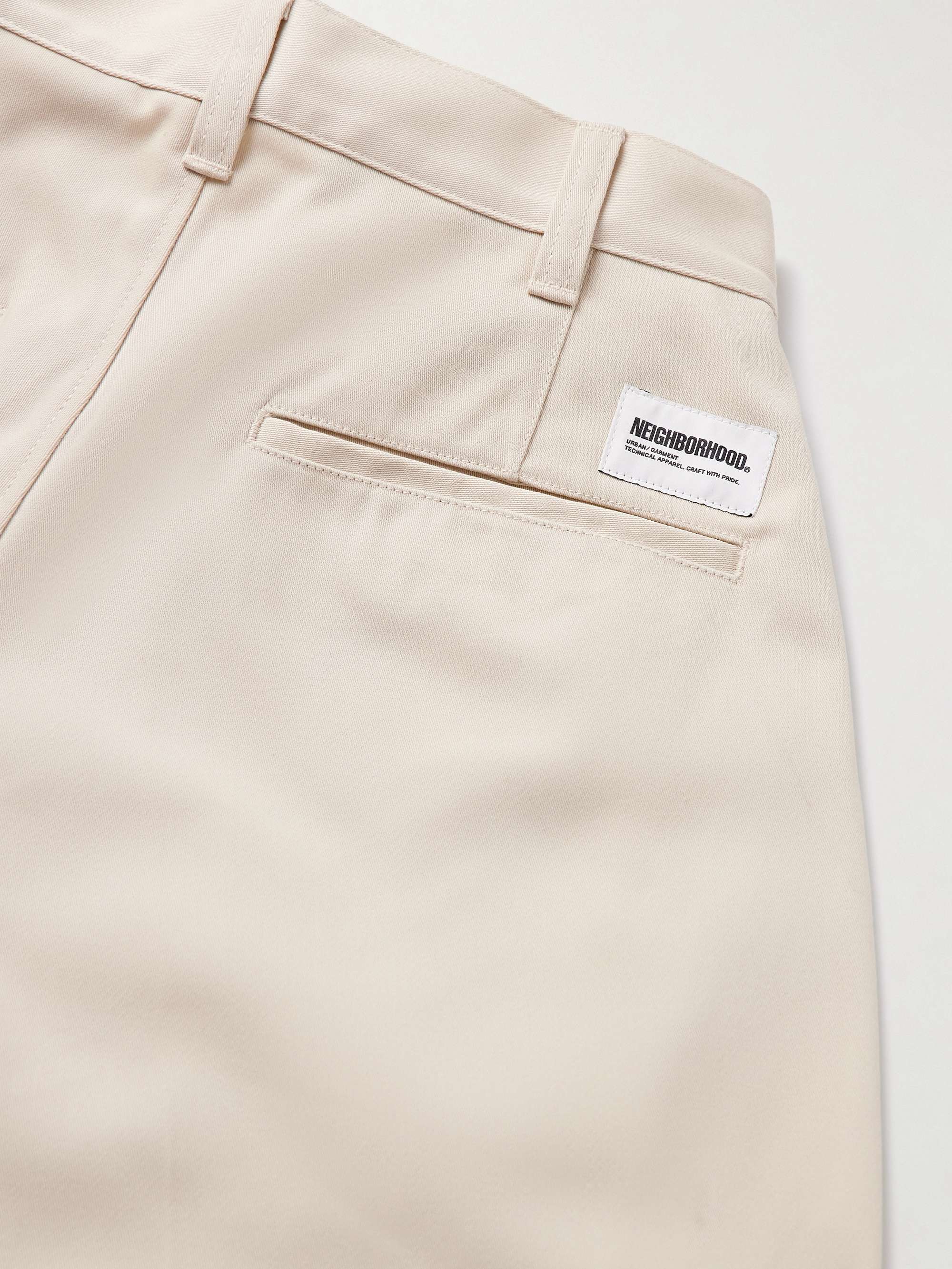 WP Straight-Leg Cropped Twill Trousers view