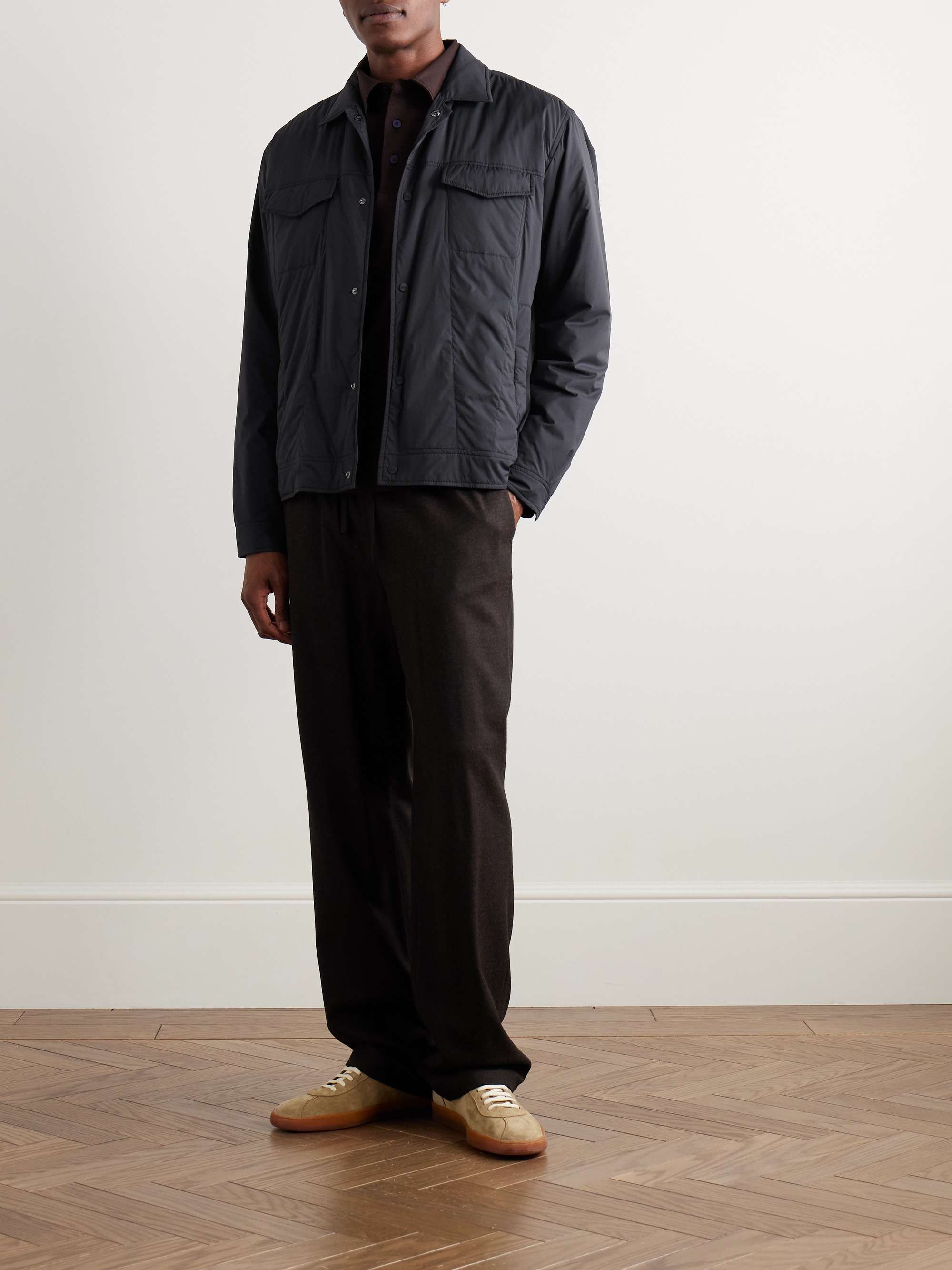Padded Shell Shirt Jacket view