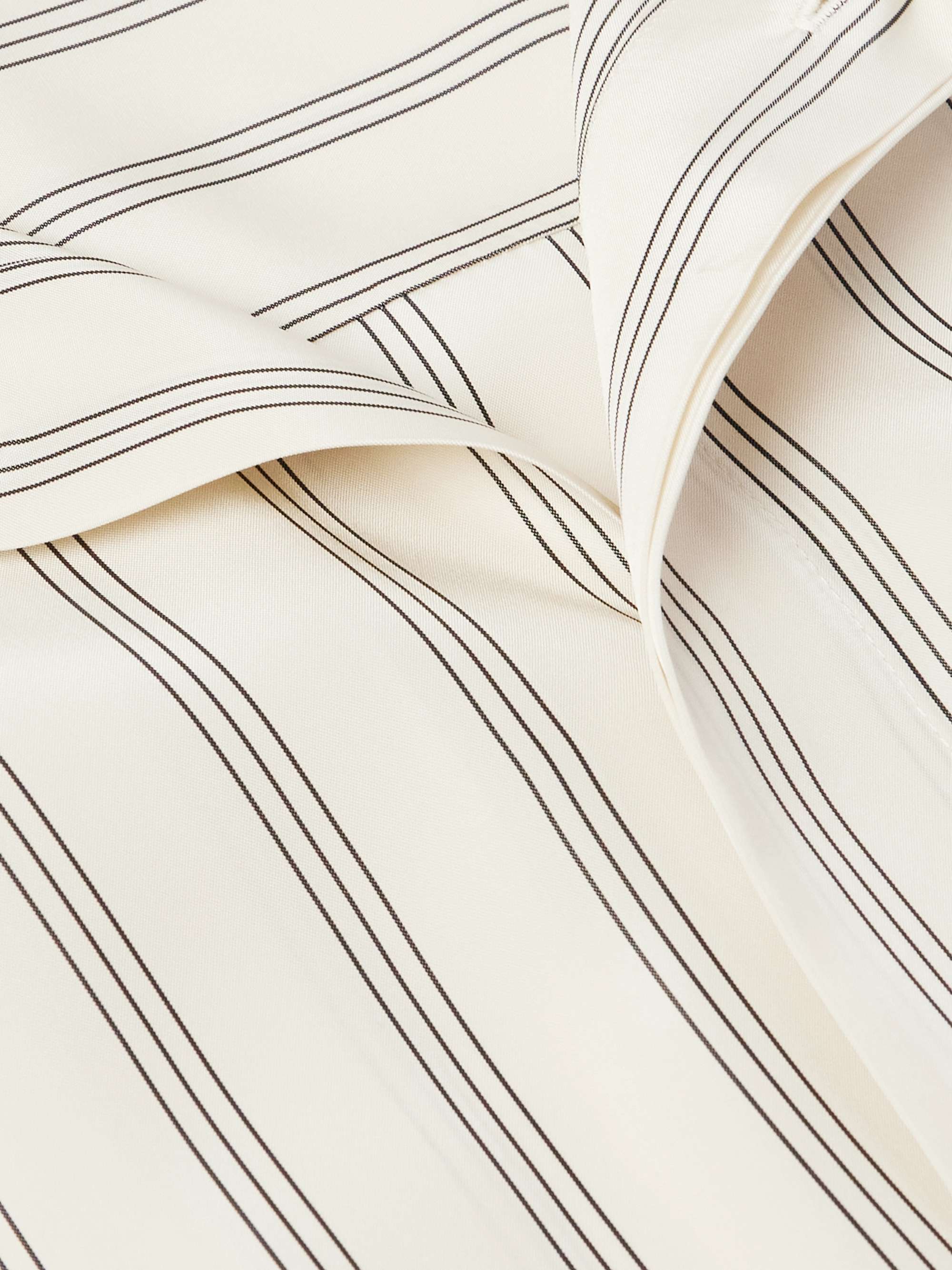 Striped Satin Shirt view