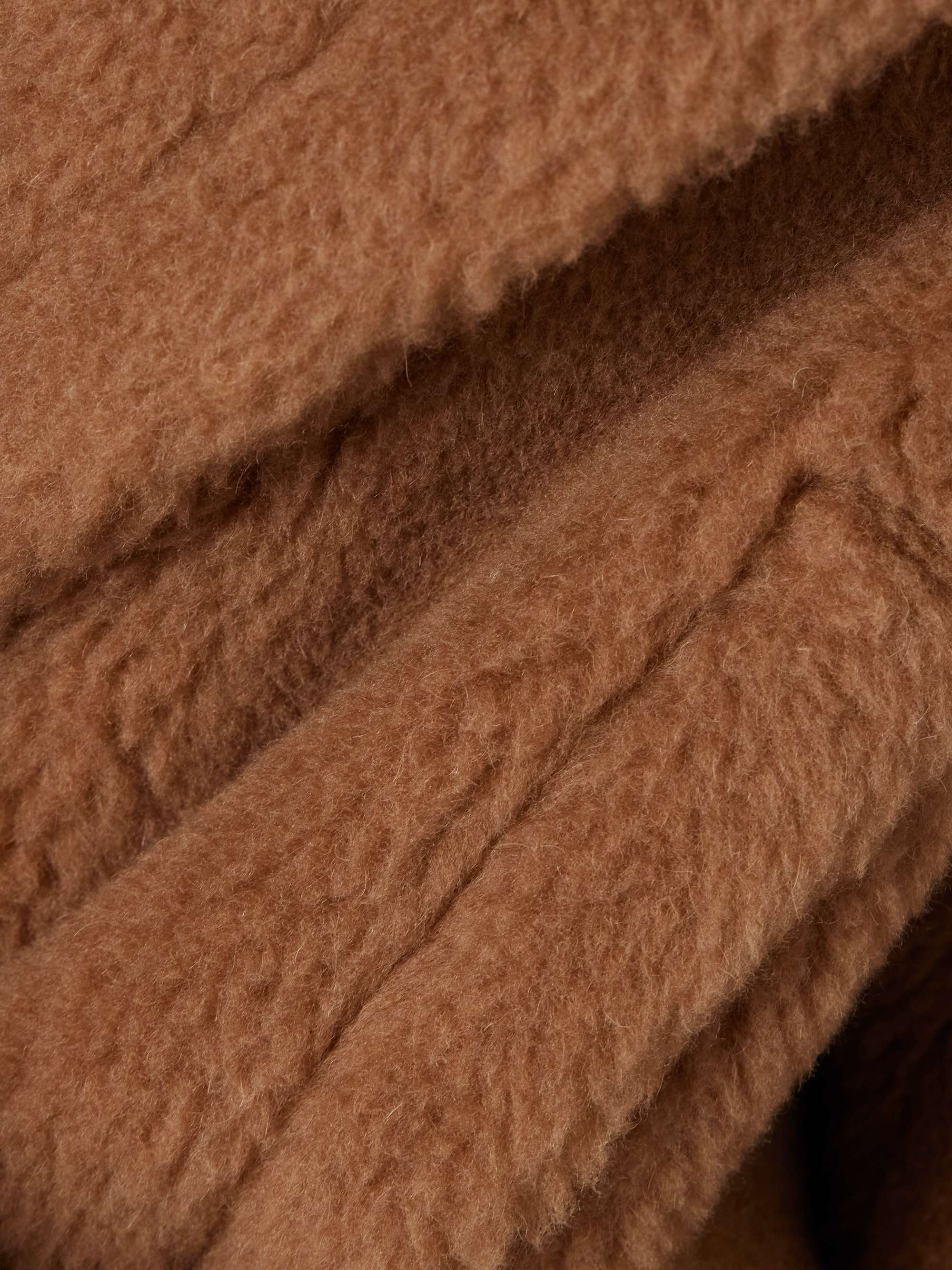 Oggeri Teddy camel hair and silk-blend jacket view