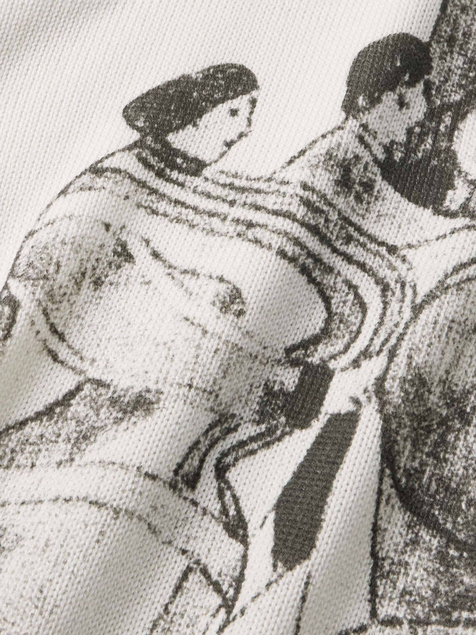 The Ballroom Dance Printed Cotton-Blend Sweater view