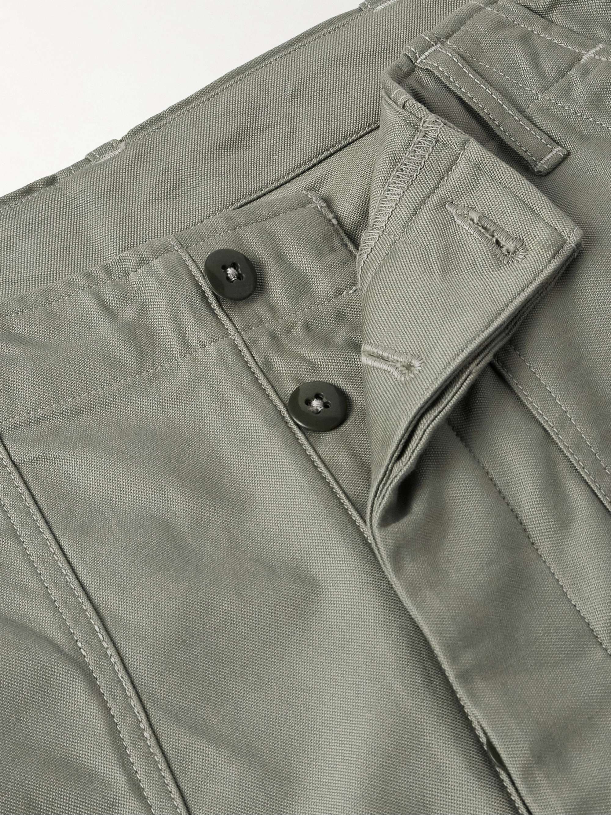 Baker Straight-Leg Cotton Trousers view