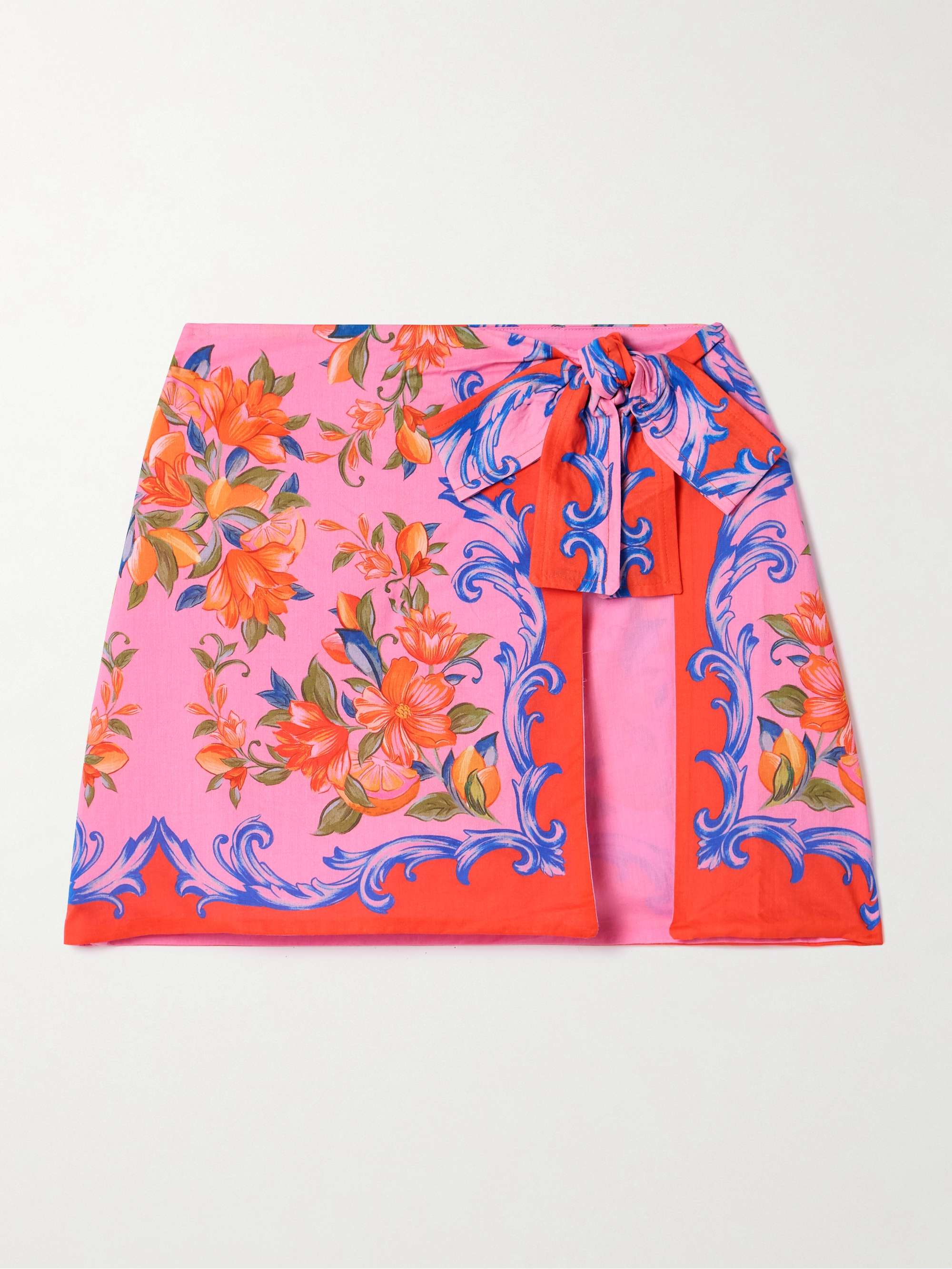 Sicily printed cotton-voile pareo hero visual