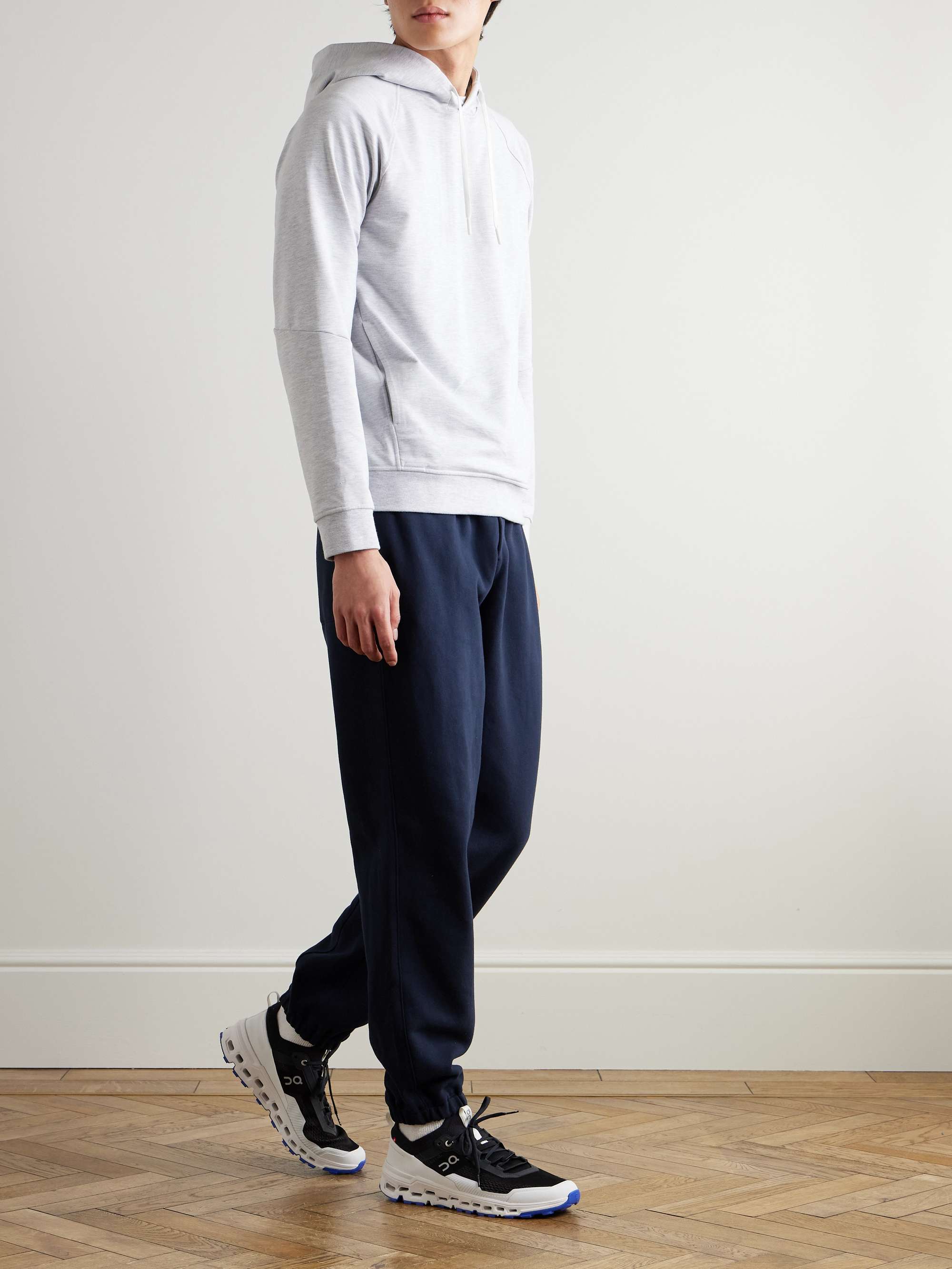 Steady State Tapered Cotton-Blend Jersey Sweatpants view