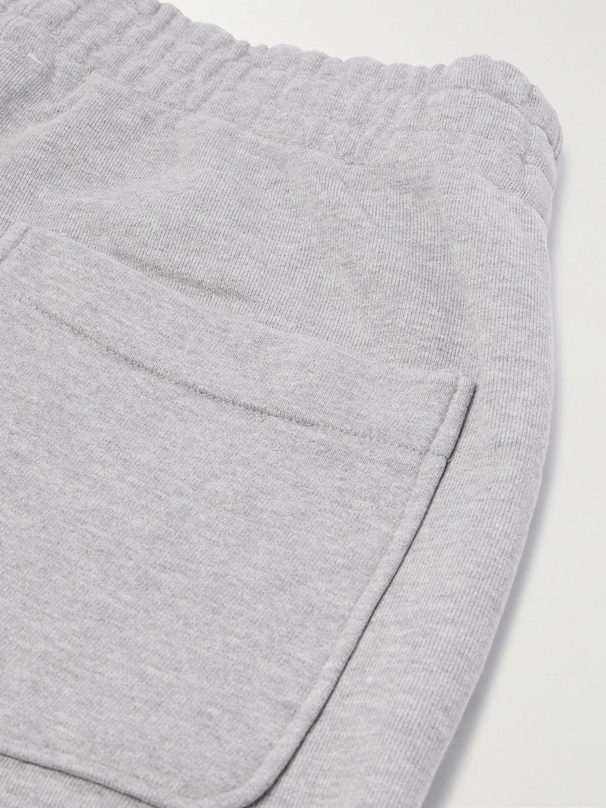 Straight-Leg Cotton-Jersey Sweatpants view
