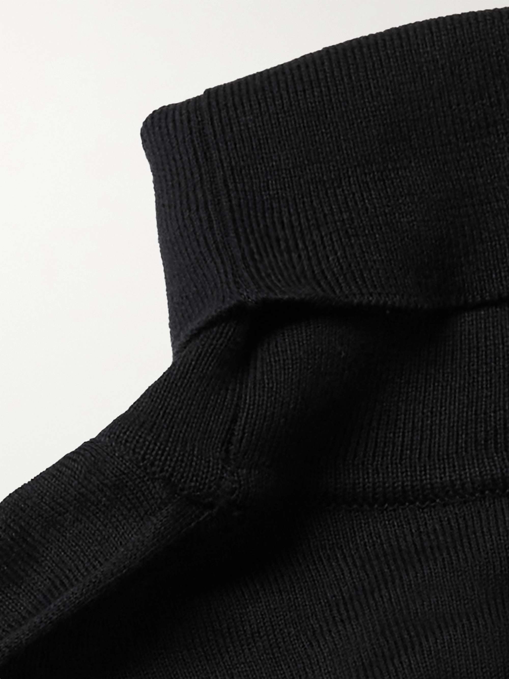 Hawley Slim-Fit Sea Island Cotton Rollneck Sweater view