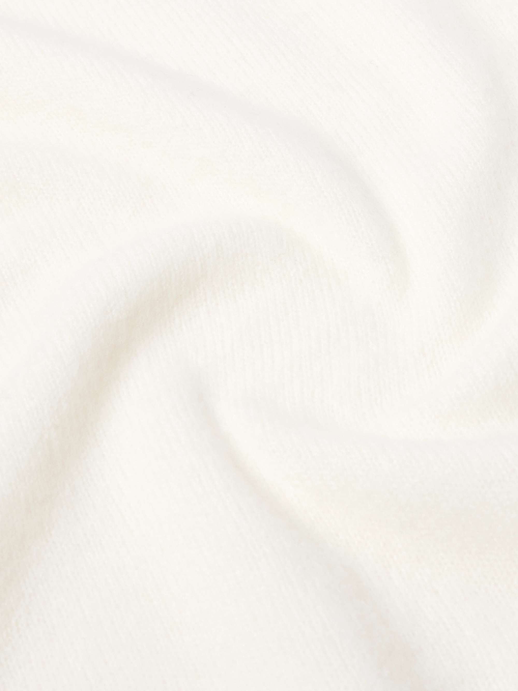 Brushed Cashmere-Blend Polo Shirt view