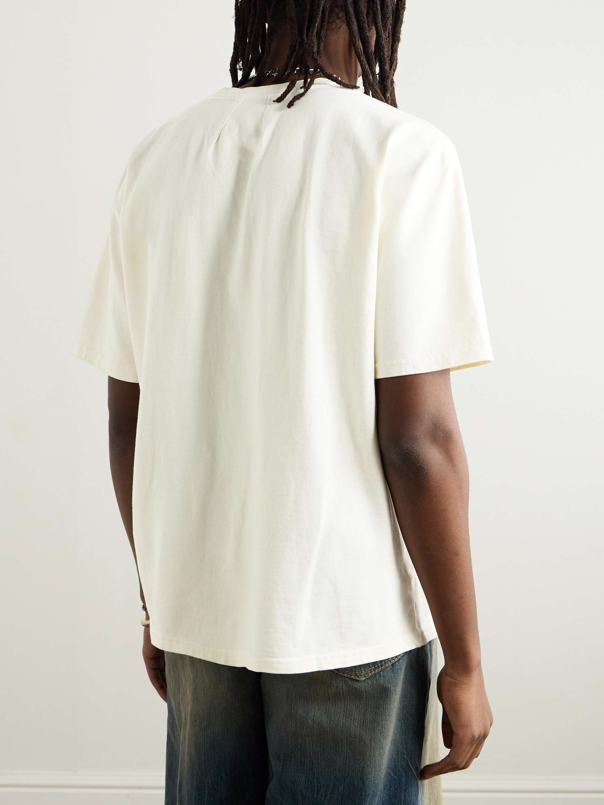 Oversized Printed Cotton-Jersey T-Shirt view