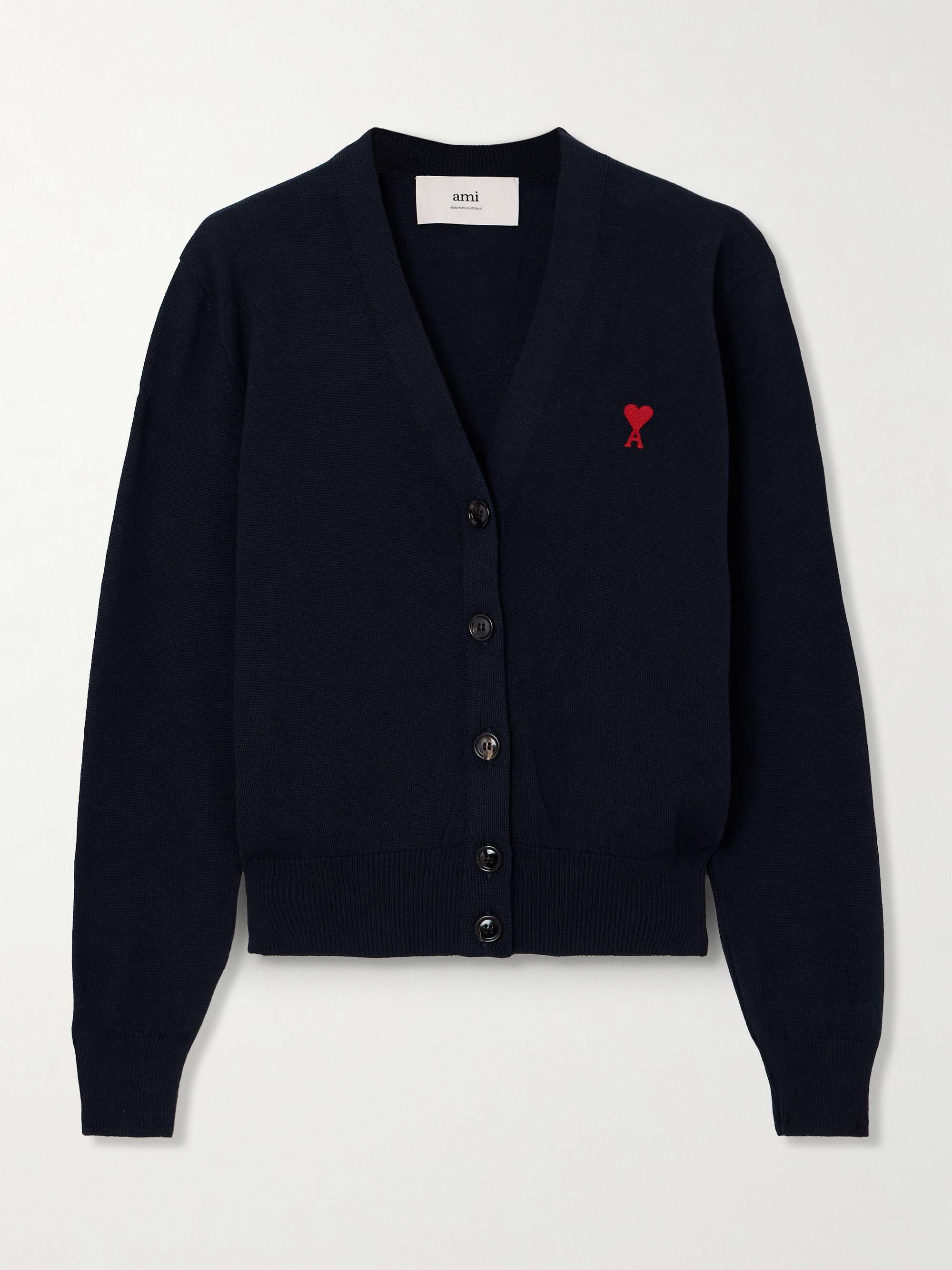 ADC intarsia-knit wool cardigan hero visual