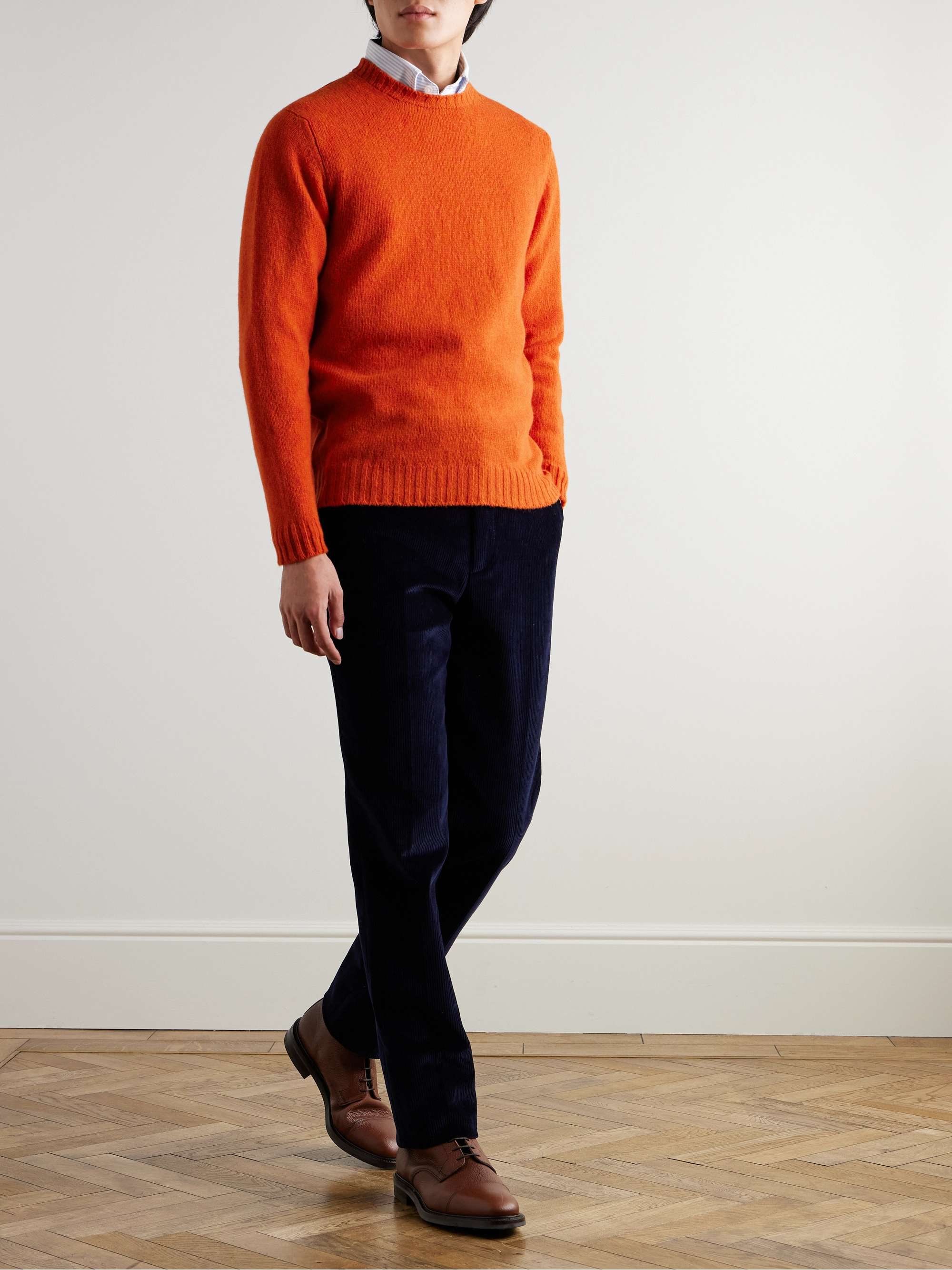 Shetland Wool Sweater view