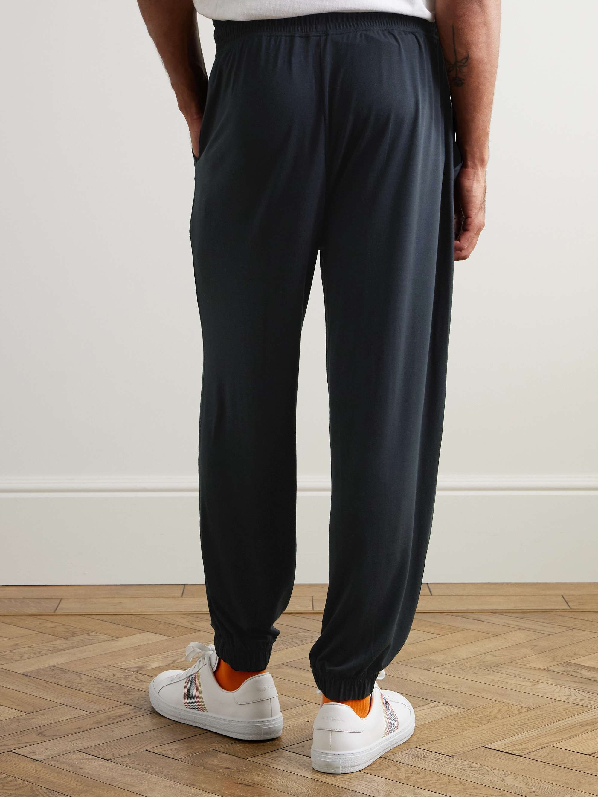 Harry Tapered Stretch Modal-Blend Jersey Sweatpants view