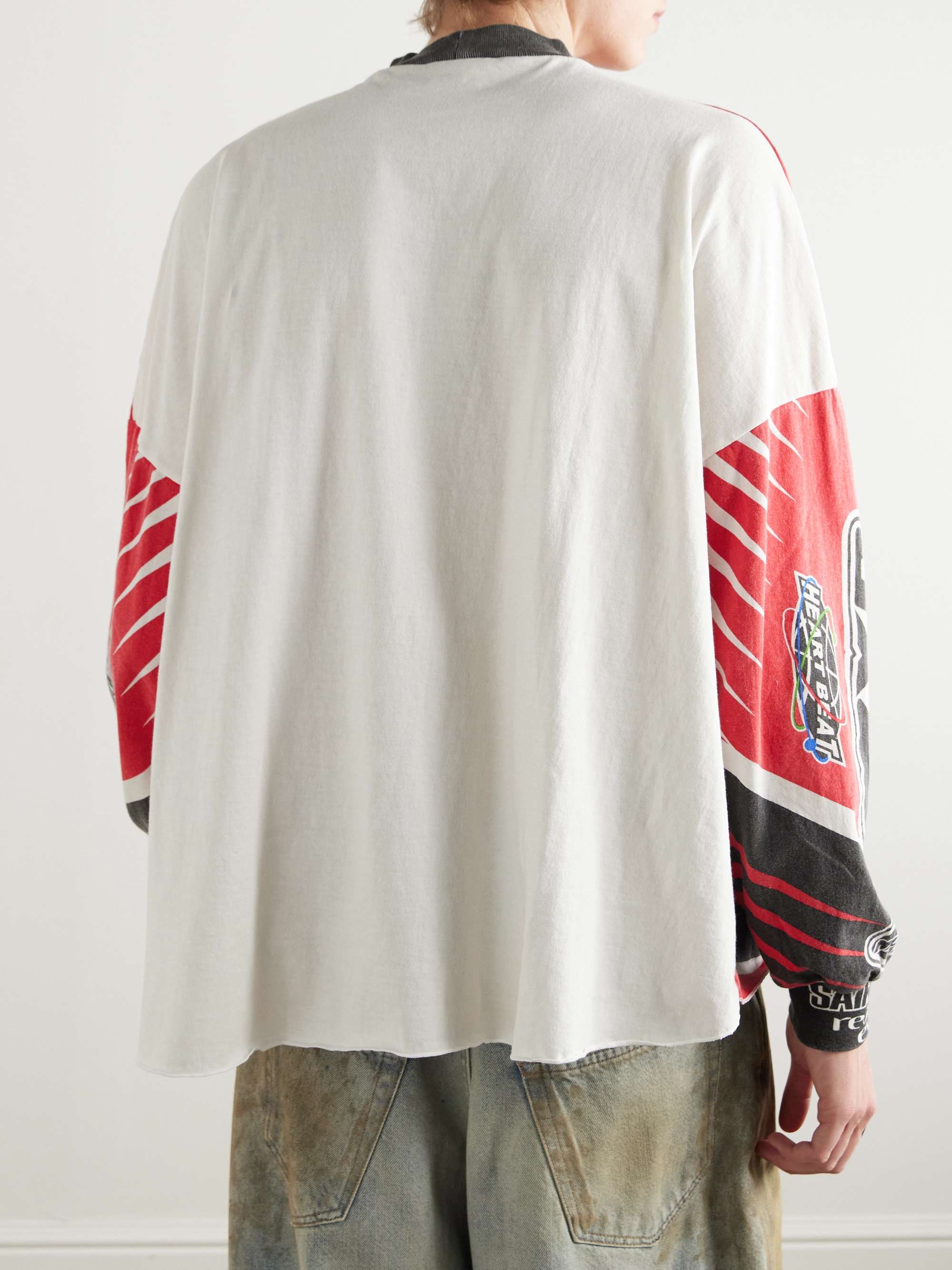 MX6 Motocross Race Logo-Print Cotton-Jersey T-Shirt view