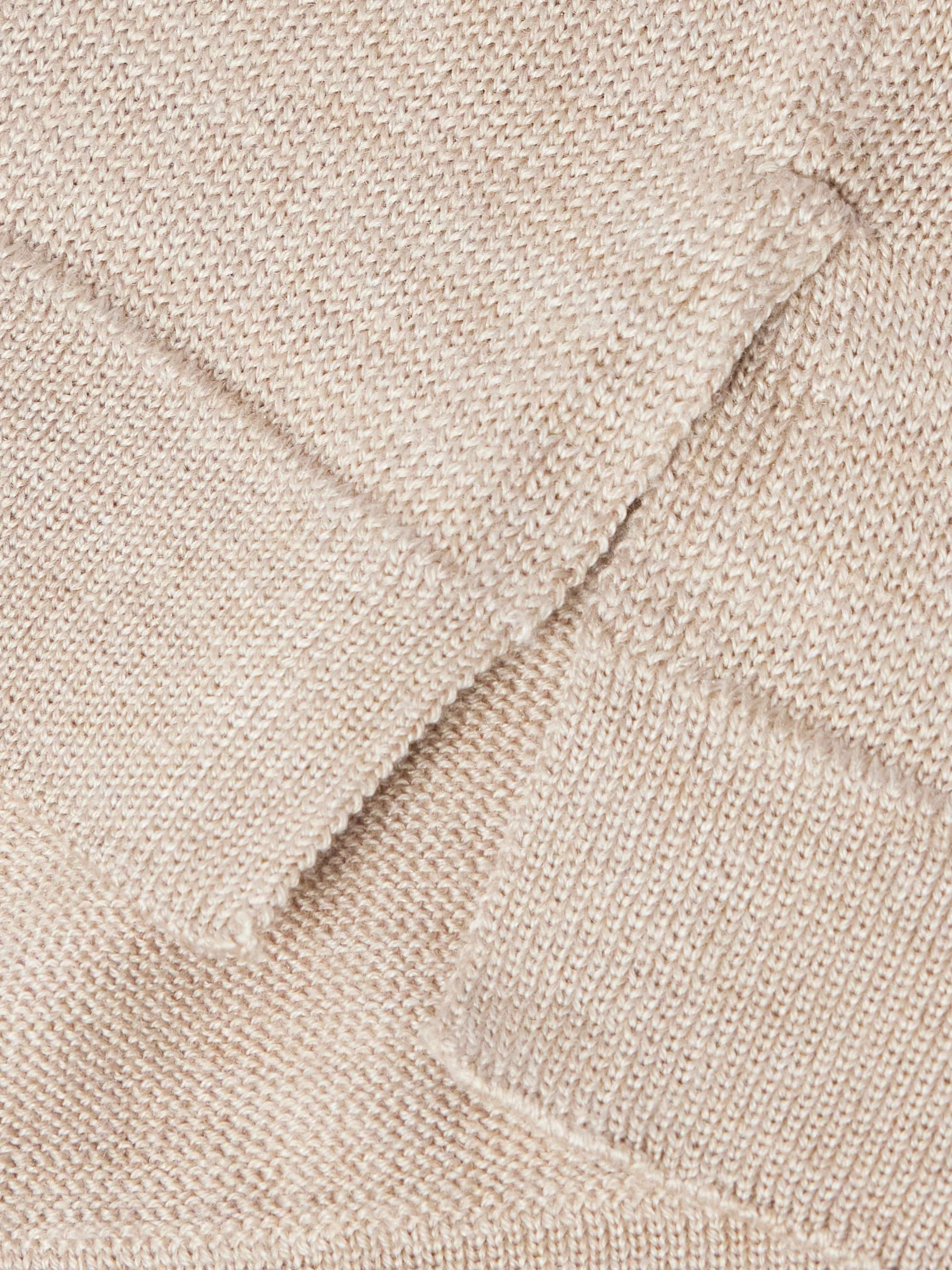 Wool and Silk-Blend Sweater view
