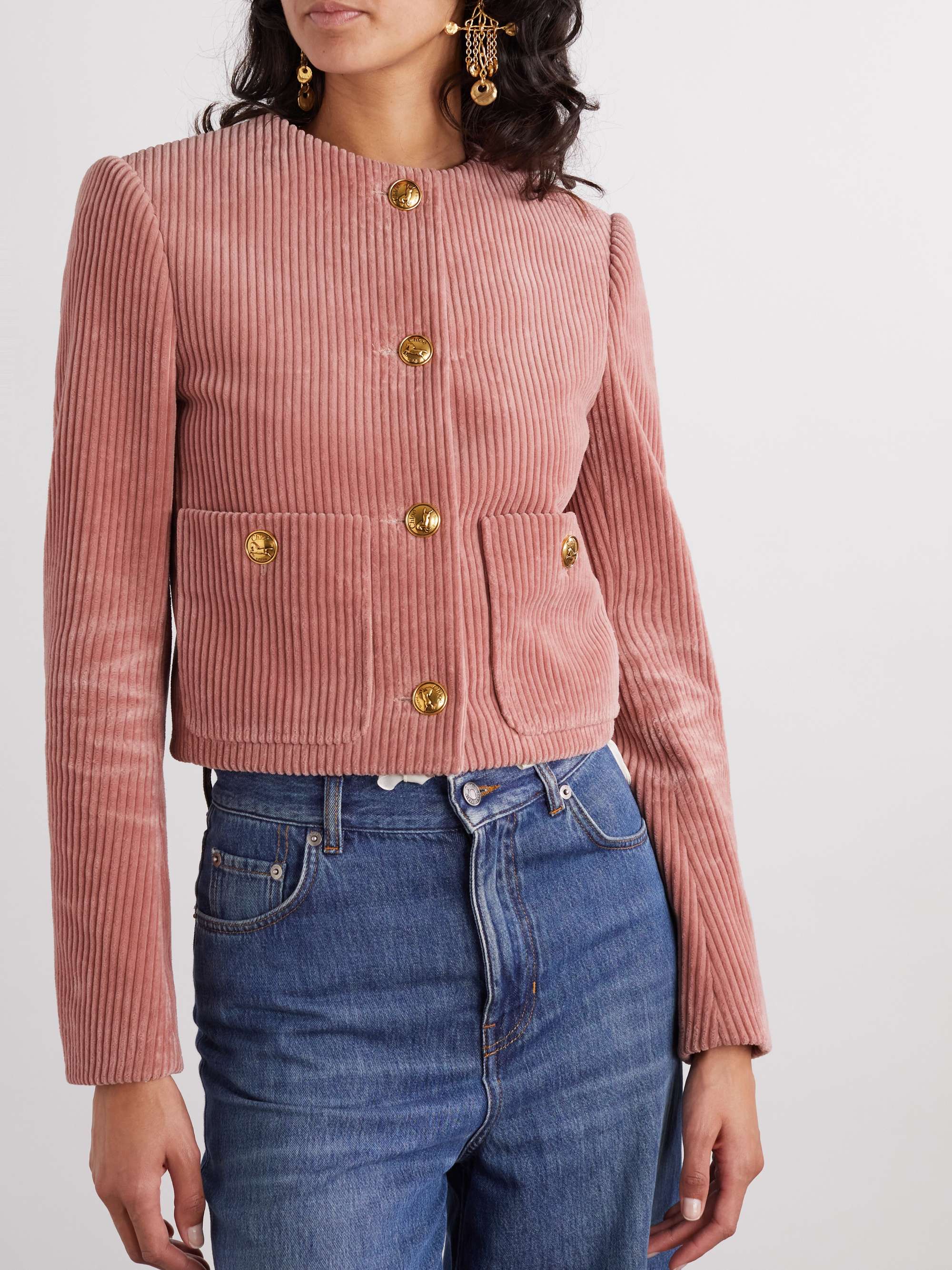 Cotton-corduroy jacket view