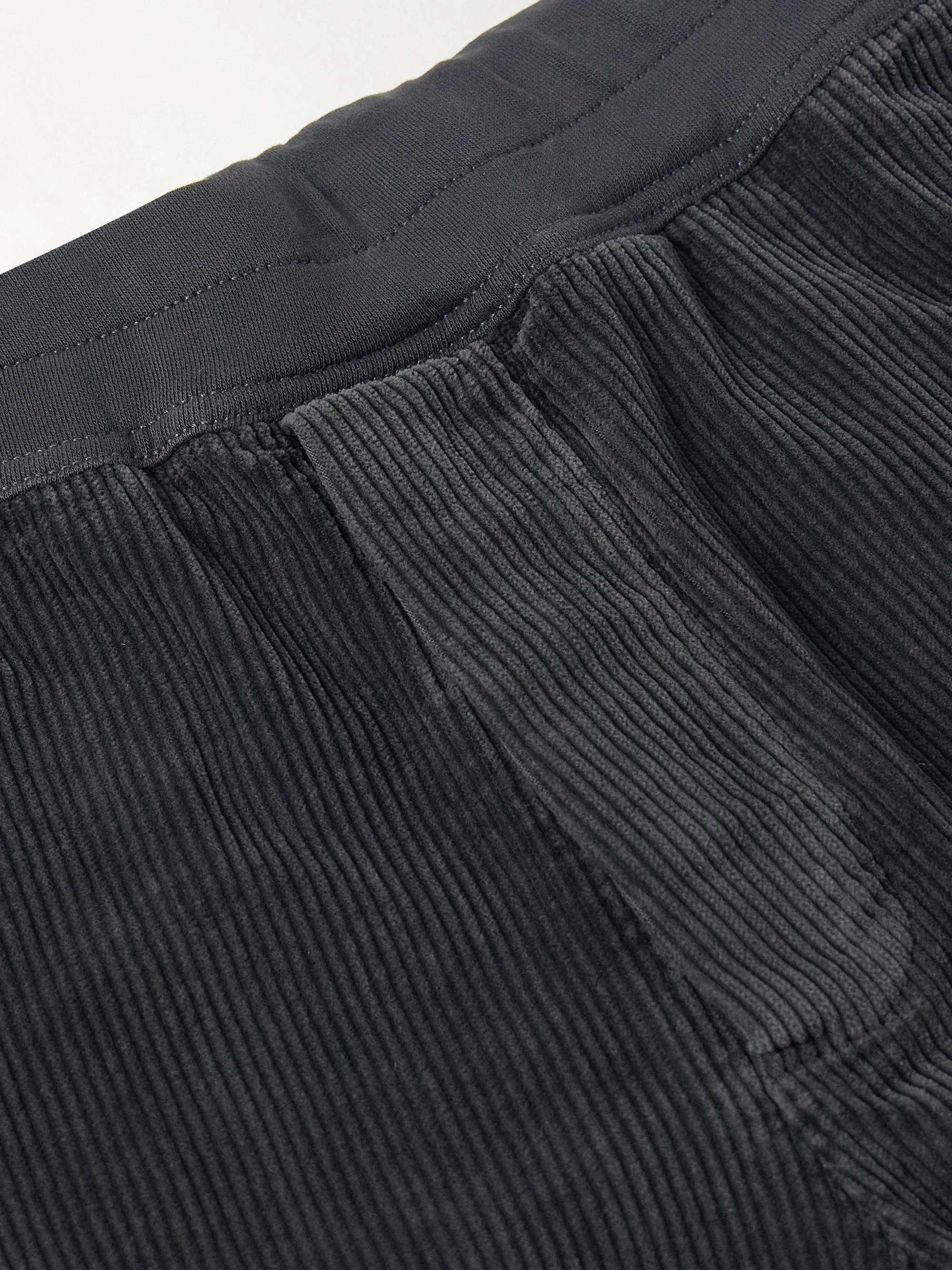 Slim-Fit Garment-Dyed Cotton-Blend Corduroy Chinos view