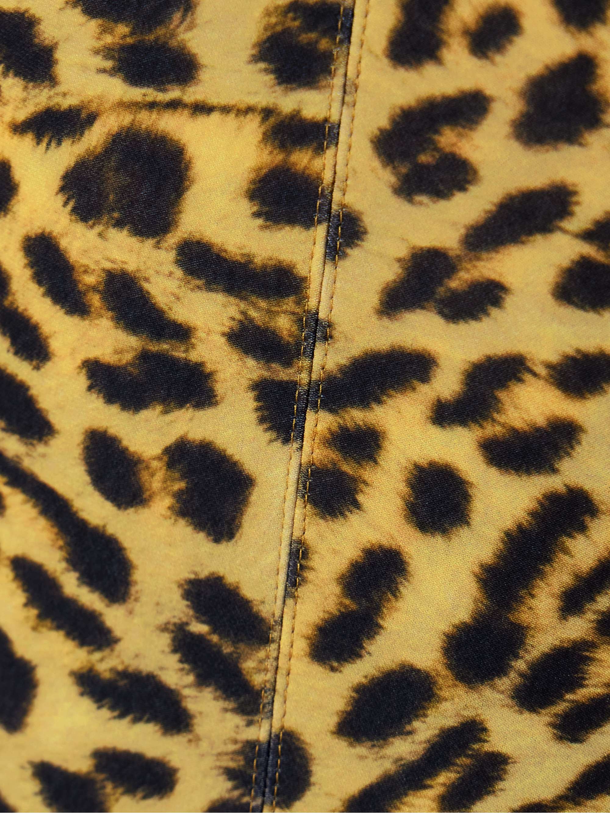 Mio strapless leopard-print swimsuit view