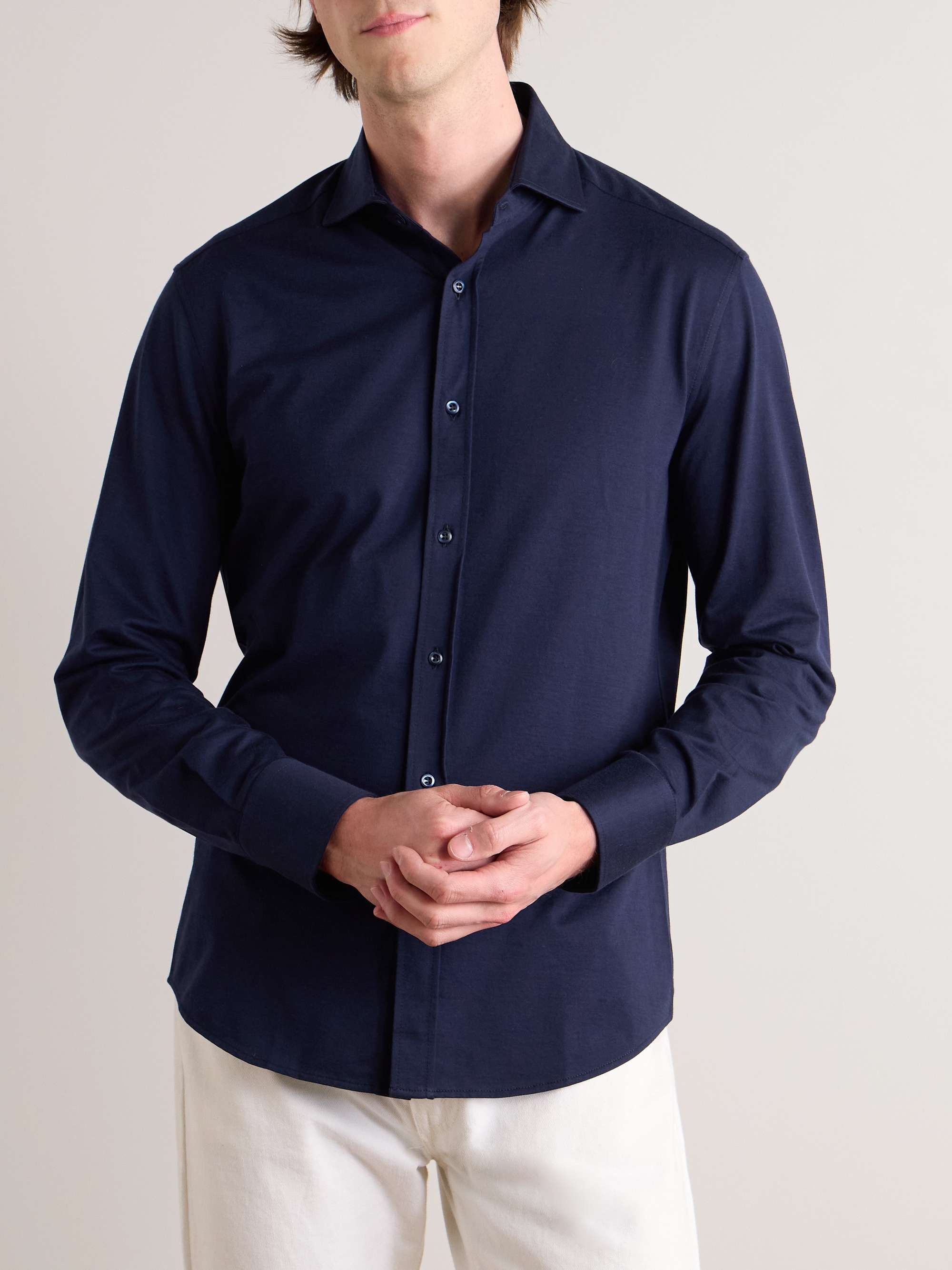 Cotton-Jersey Shirt view
