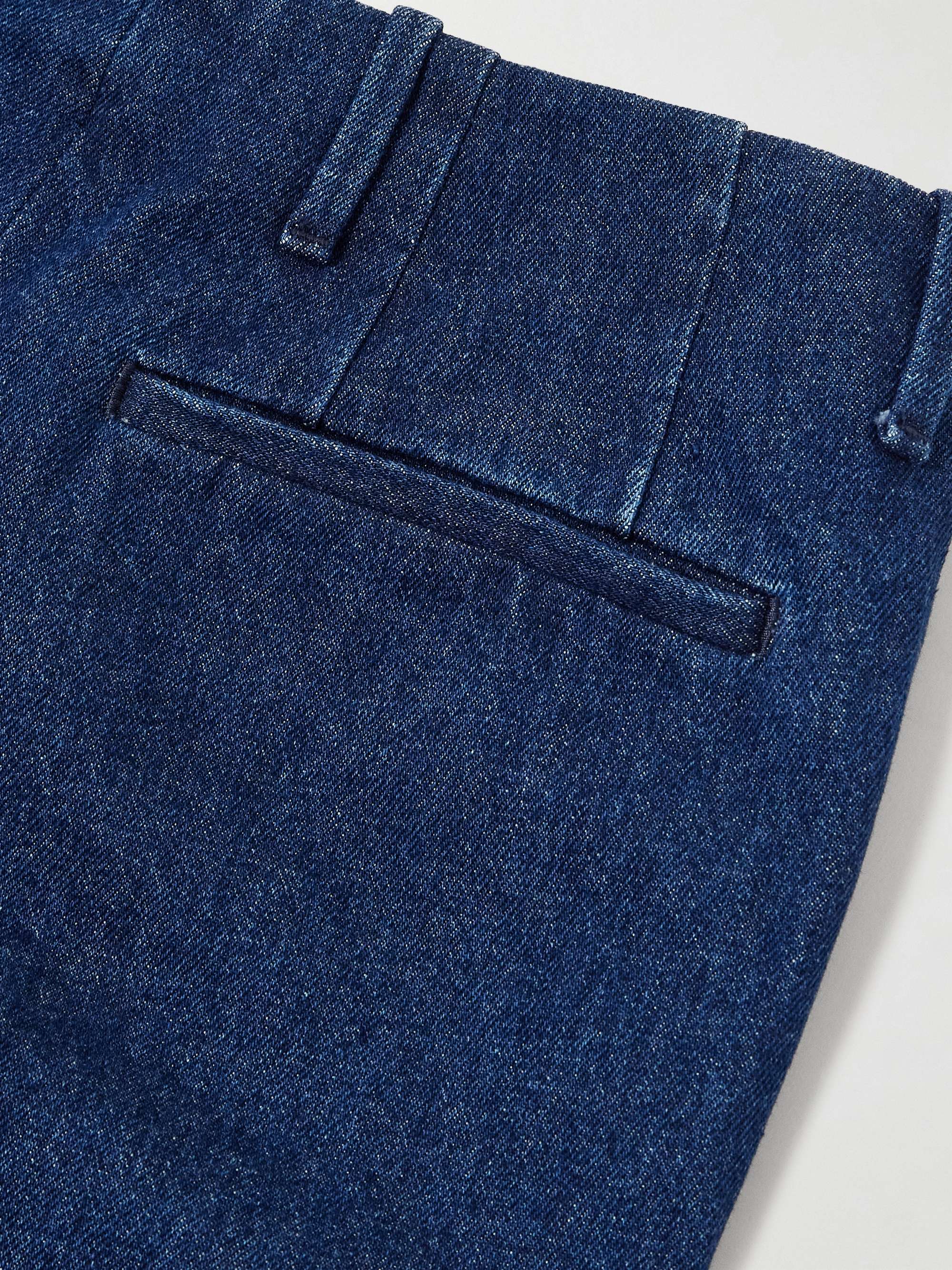 Cropped high-rise flared jeans view