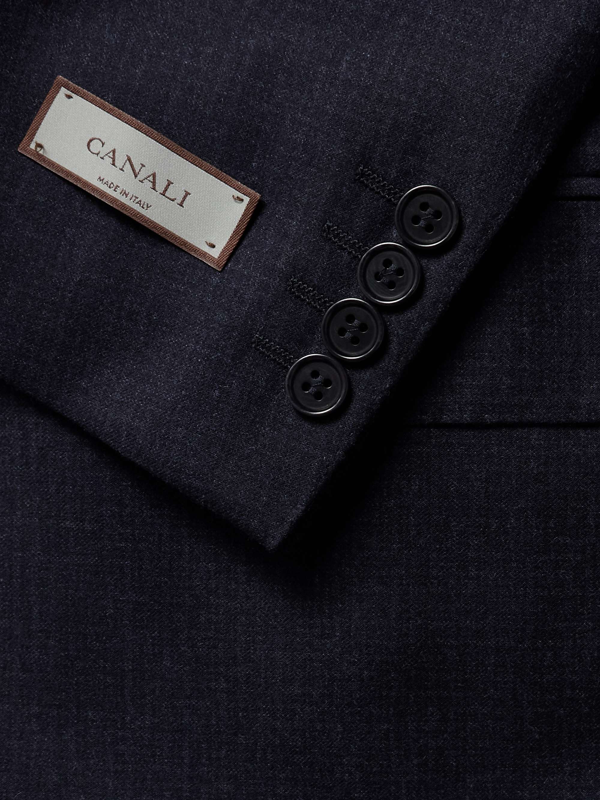 Checked Wool Suit Jacket view