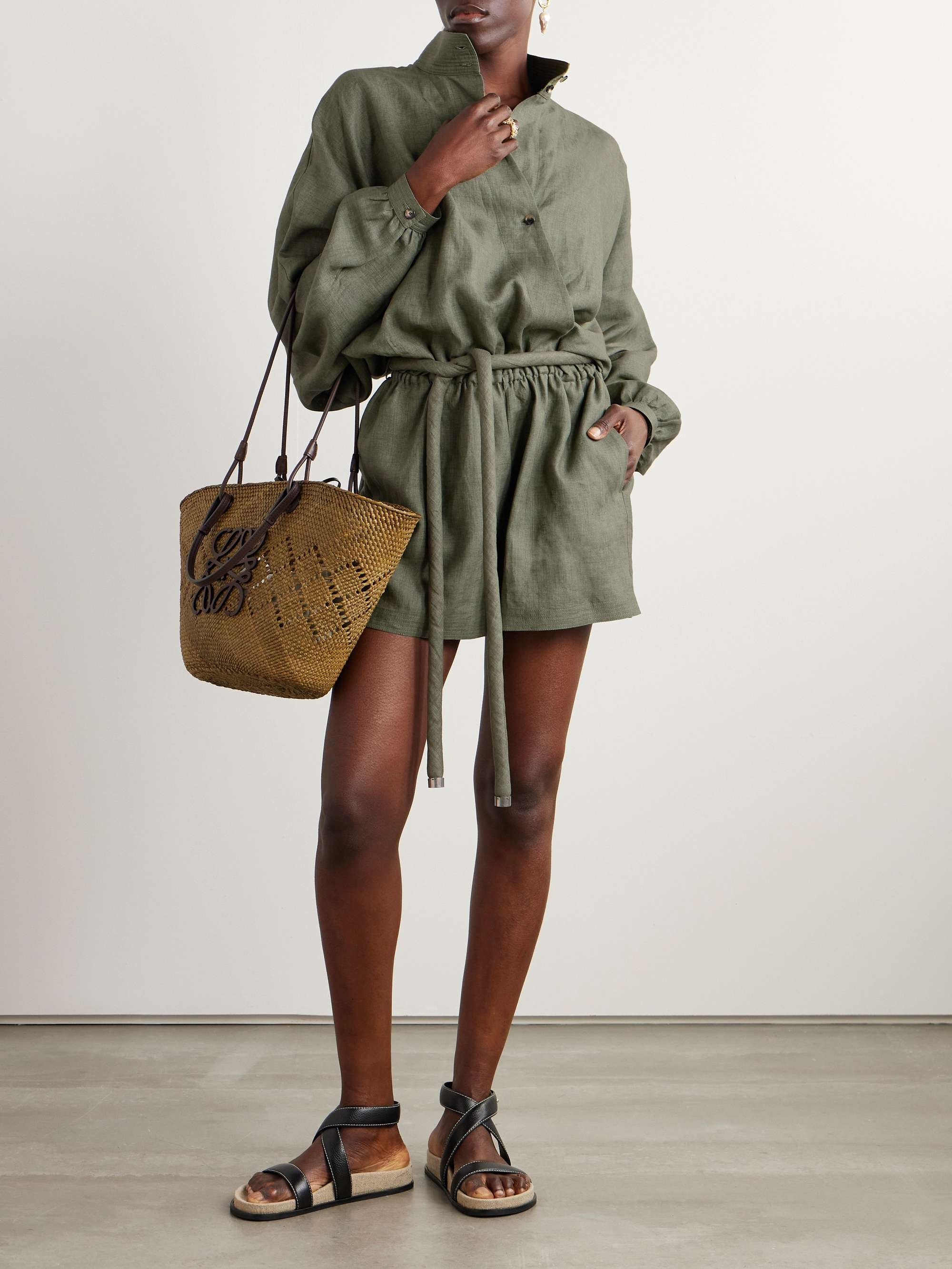 Linen playsuit view