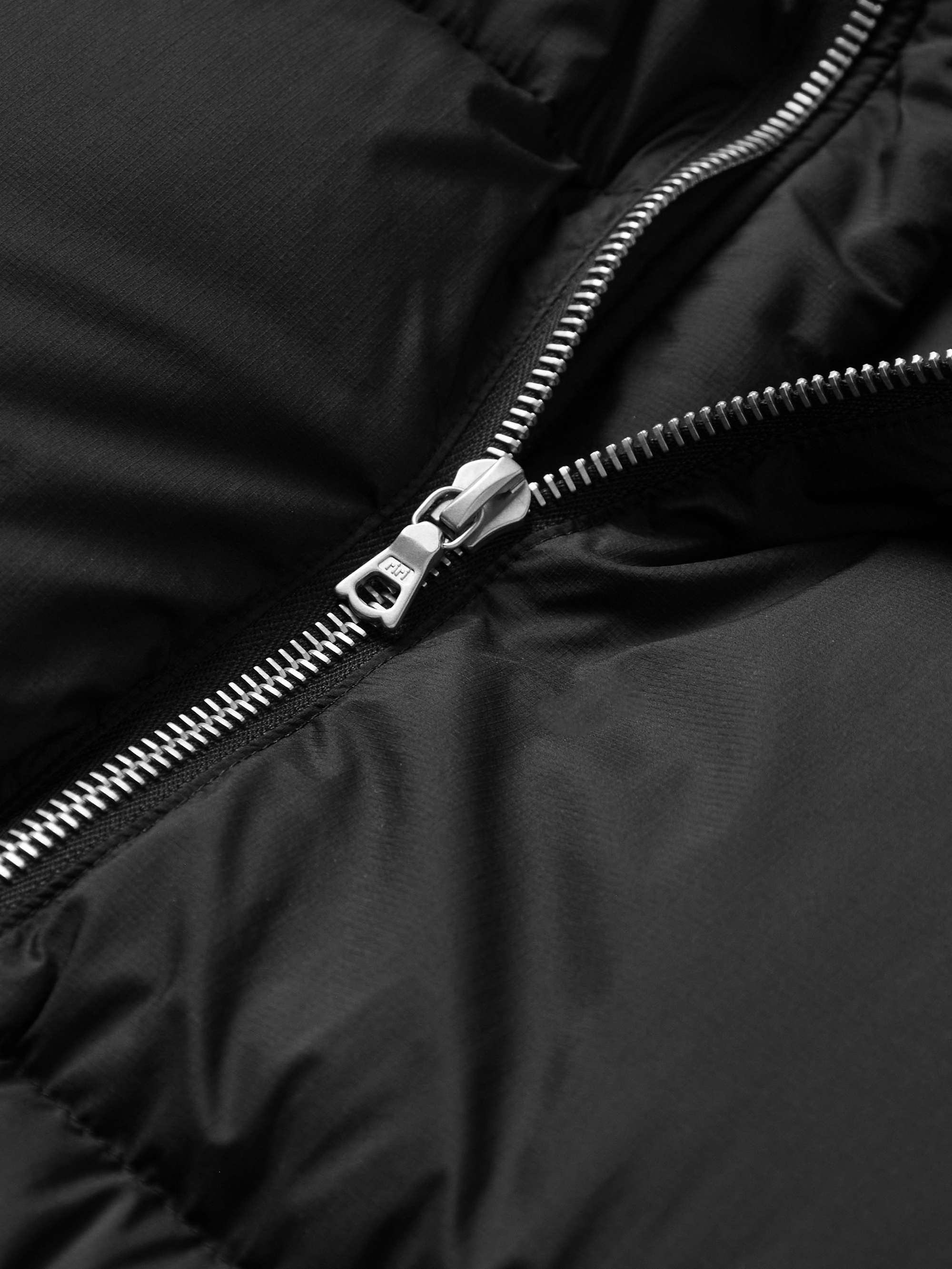 Quilted Nylon-Ripstop Down Jacket view